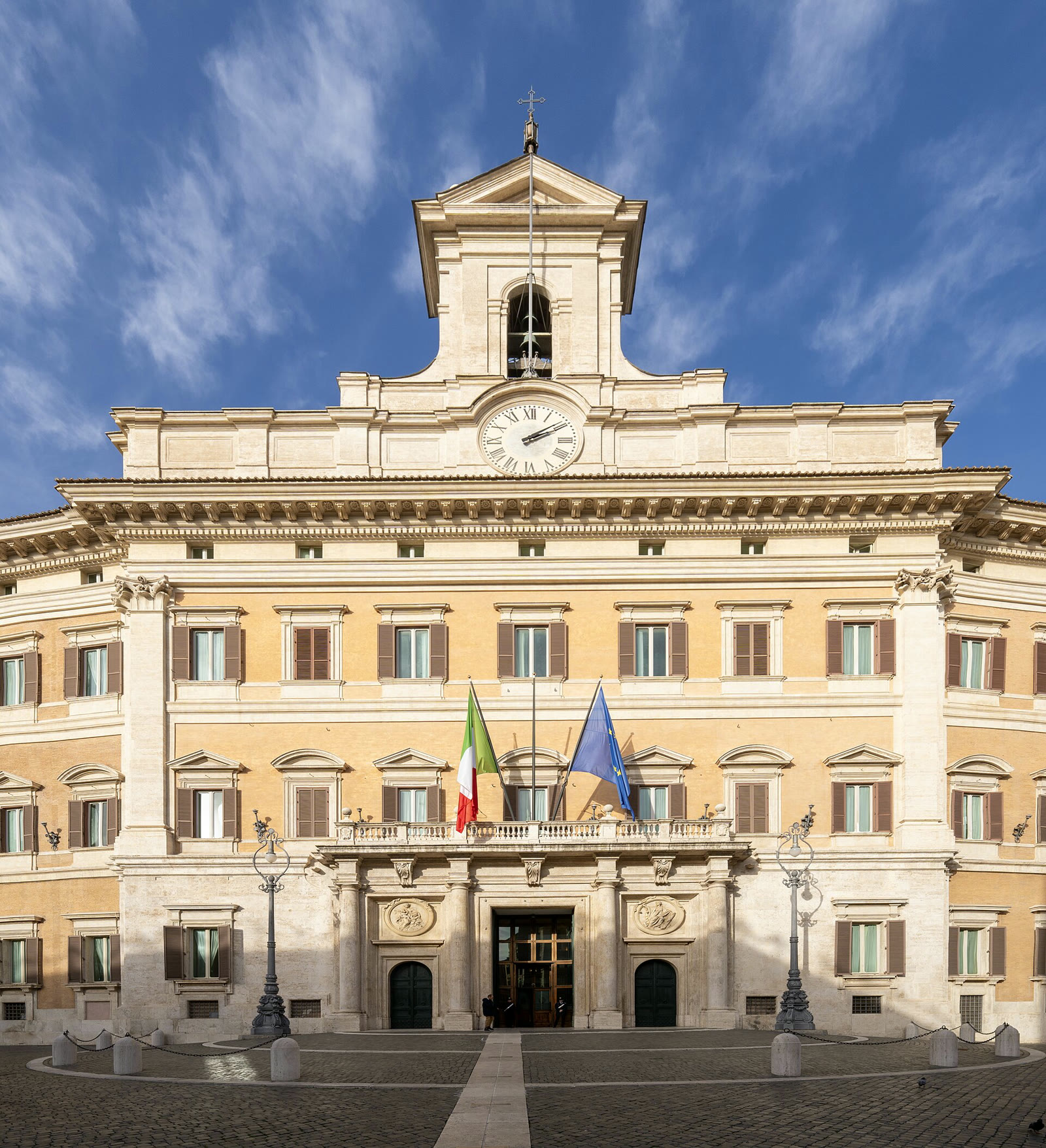 Roma’daki İtalya Temsilciler Meclisi binası Palazzo Montecitorio (arşiv)