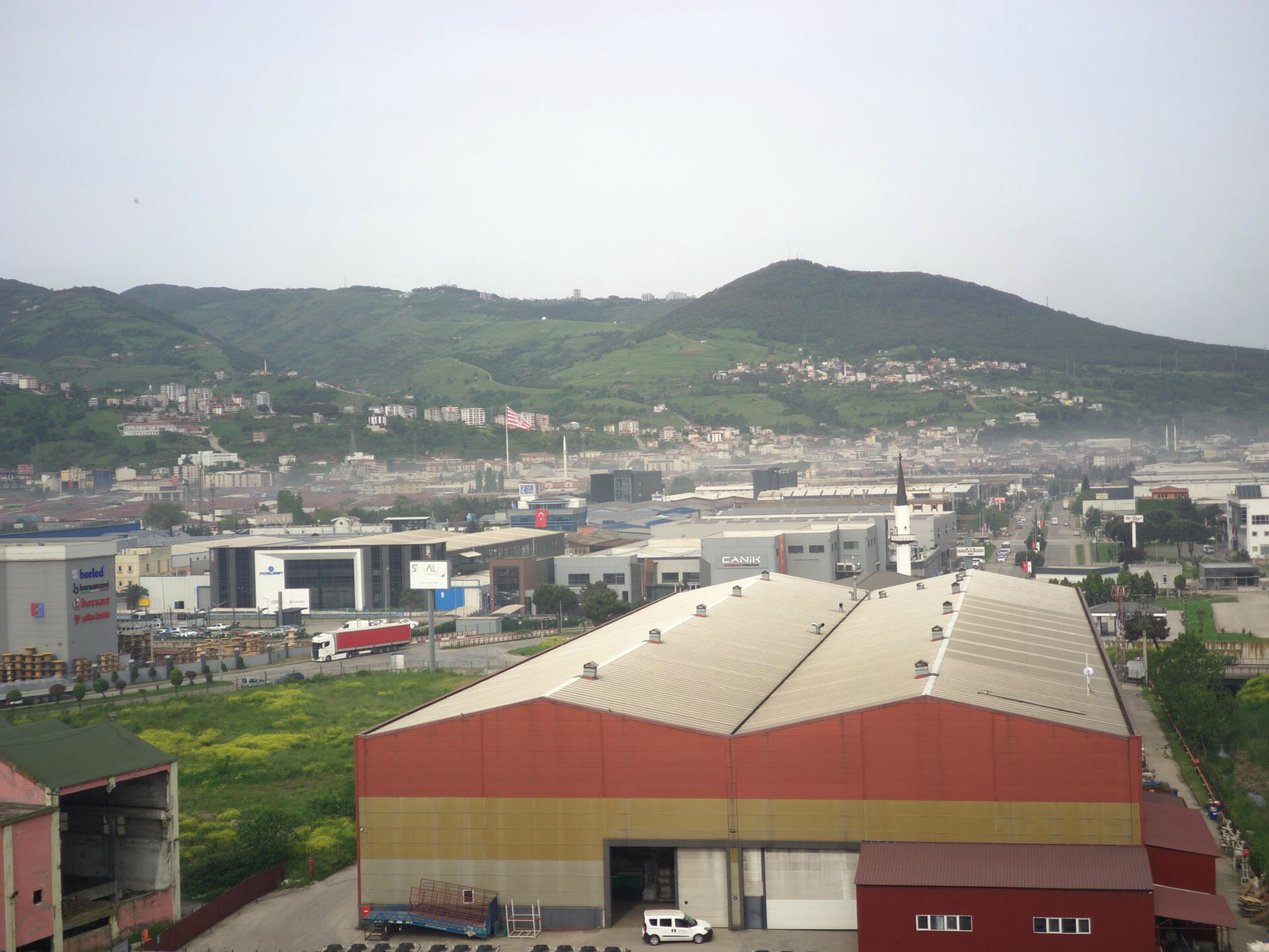 A view of the Samsun Organized Industrial Zone (archive)