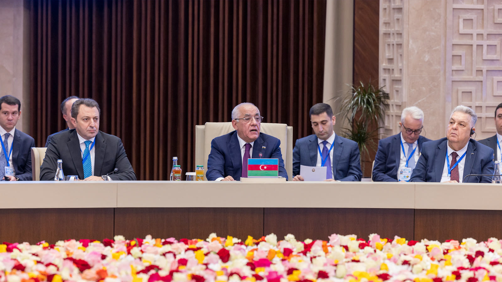 A meeting of Organization of Turkic States heads of government (file, September 2025)