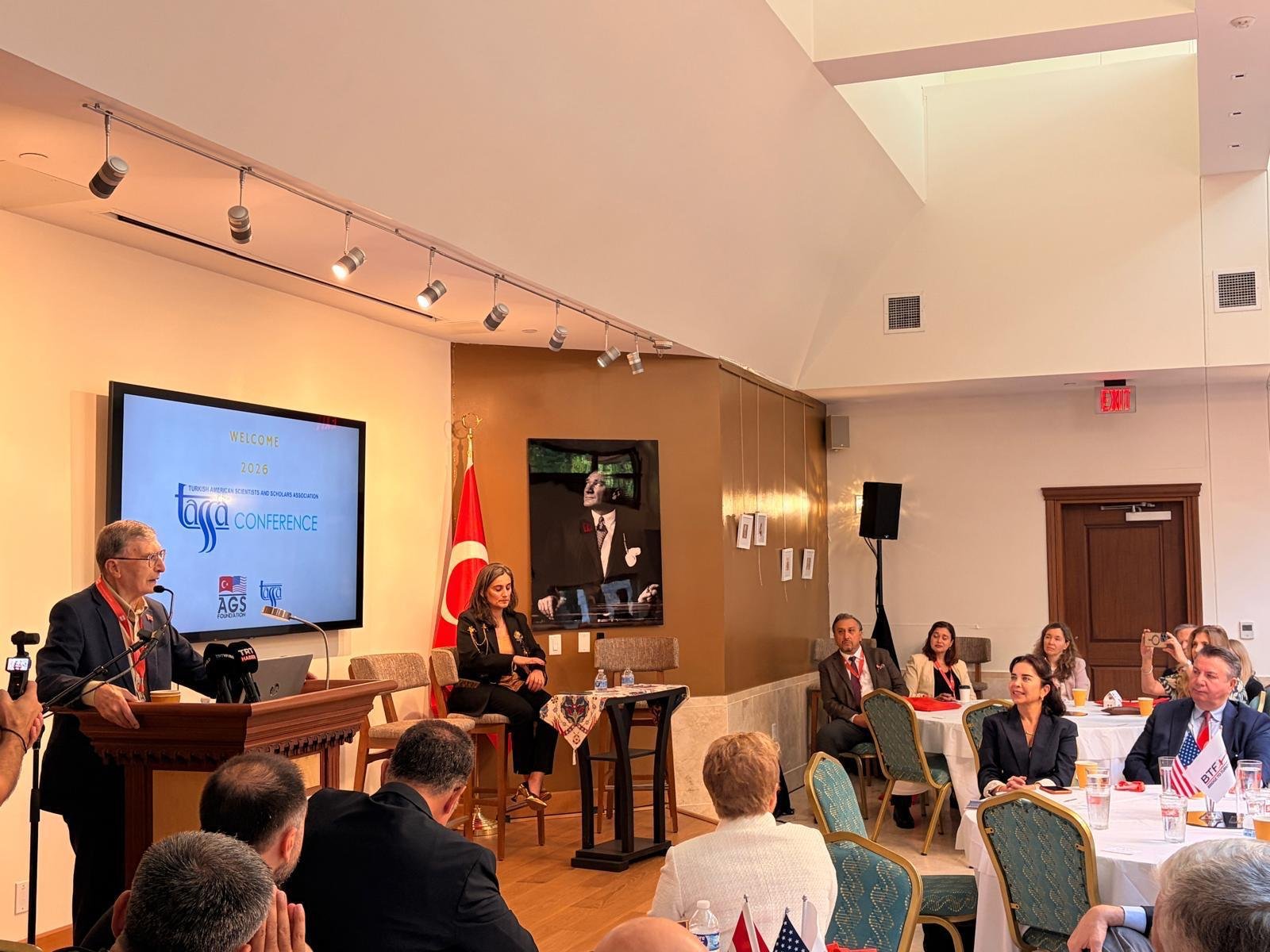 Chapel Hill'deki Sancar Türk Toplum Merkezi'nde düzenlenen TASSA 2026 Konferansı