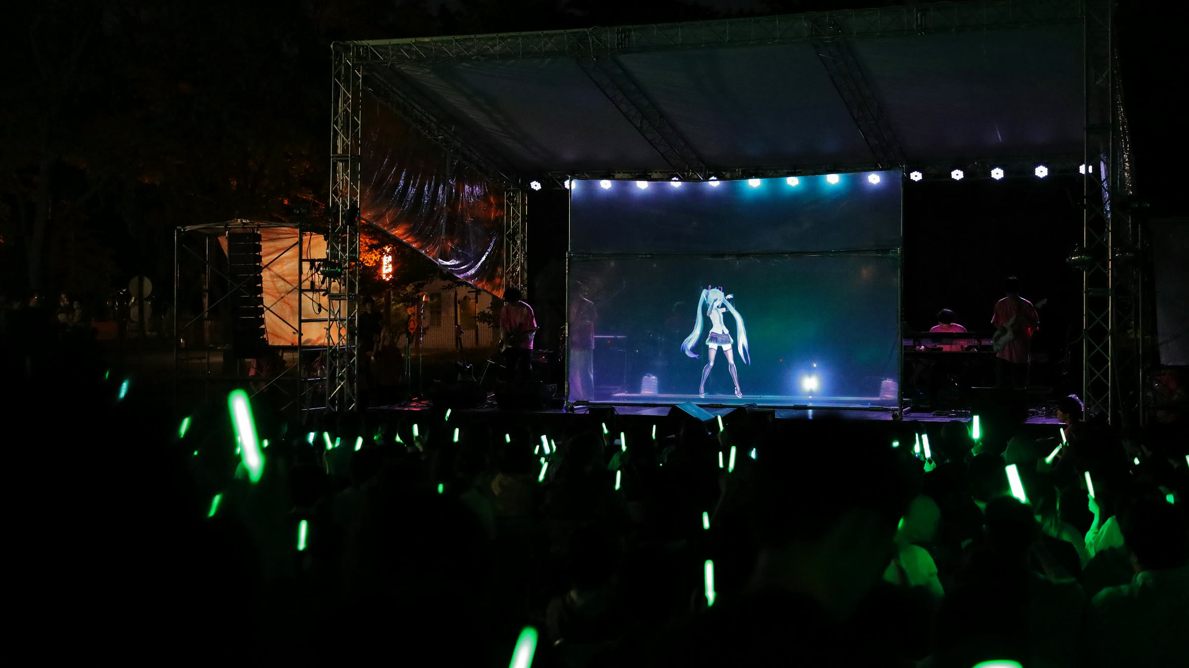 Japonya'da düzenlenen bir Hatsune Miku konseri (2024)