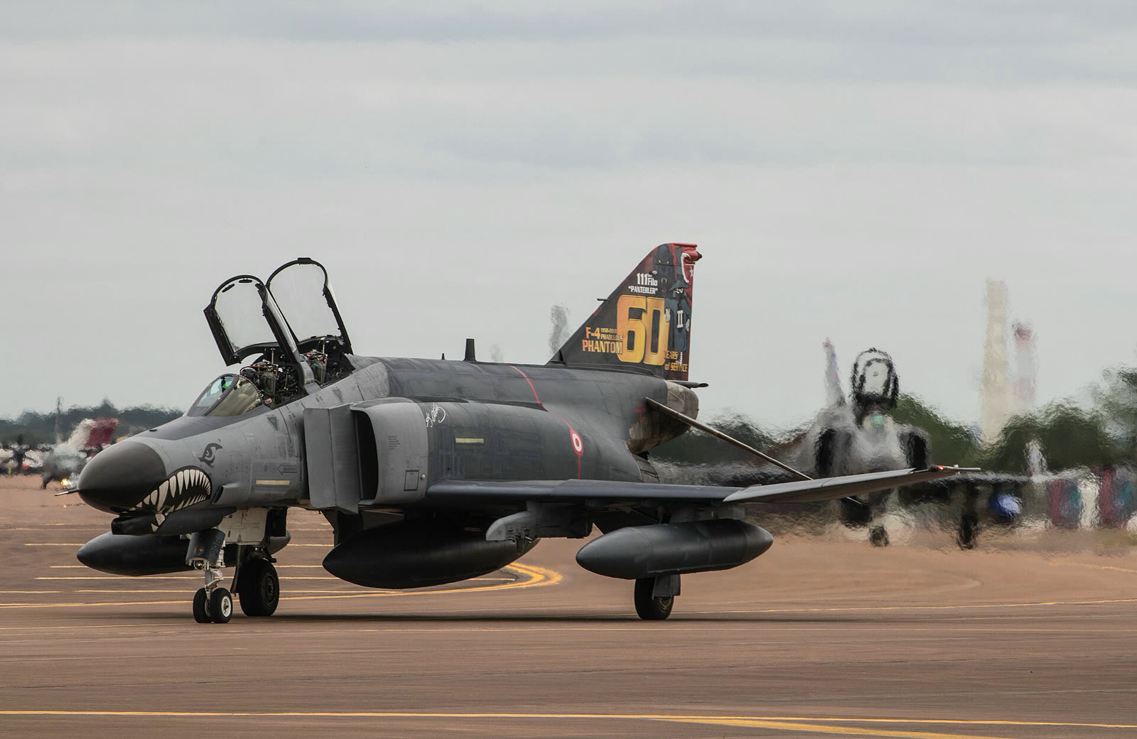 Türk Hava Kuvvetlerine ait F-4E/2020 Phantom uçakları (arşiv)