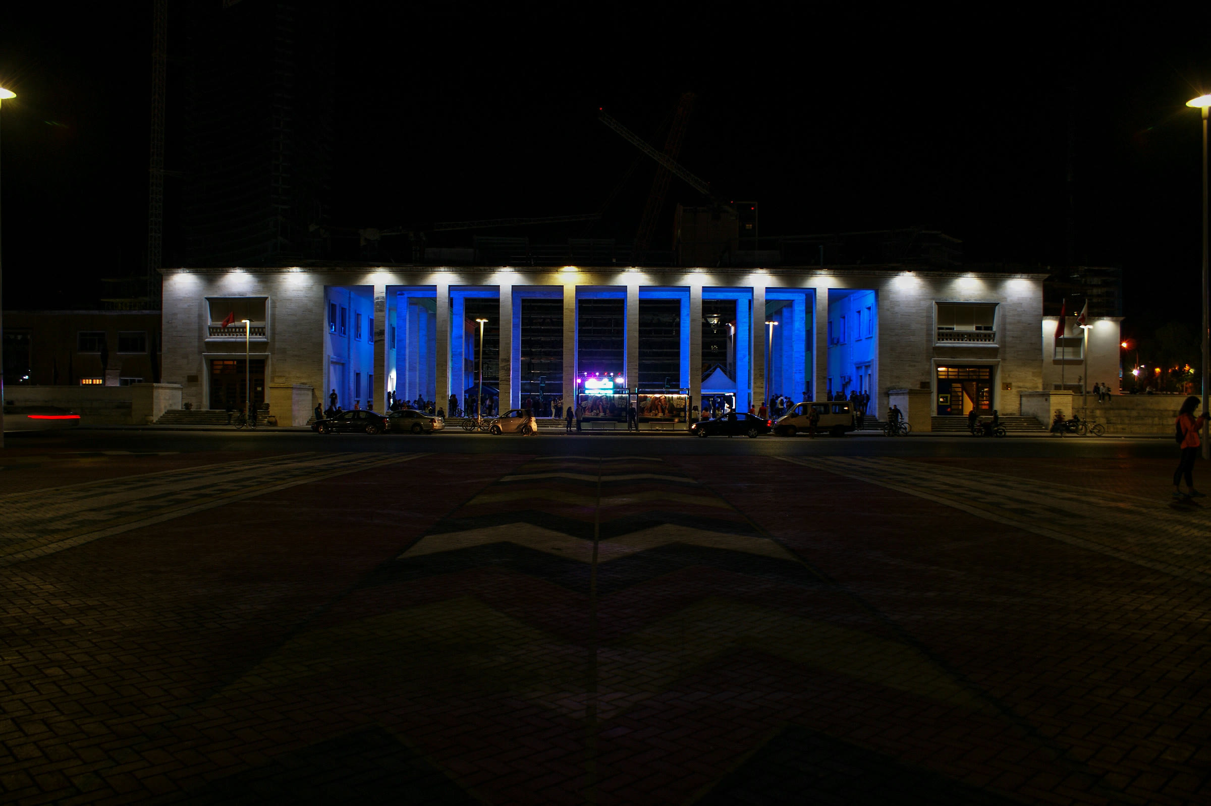 The rectorate of the University of Tirana