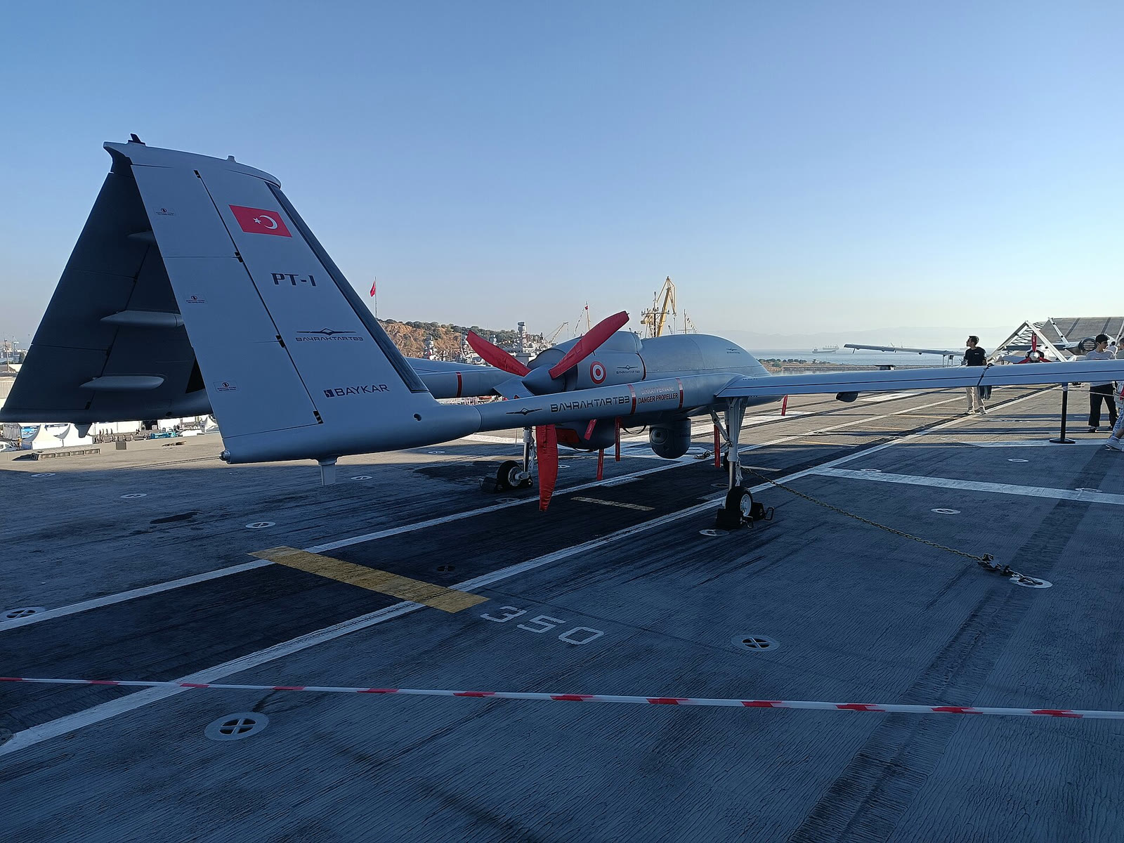 Bayraktar TB3, TEKNOFEST 2025'te (arşiv)