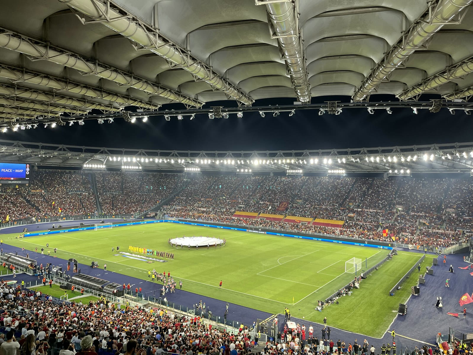 Roma'daki Olimpiyat Stadı bir maç öncesinde (arşiv)