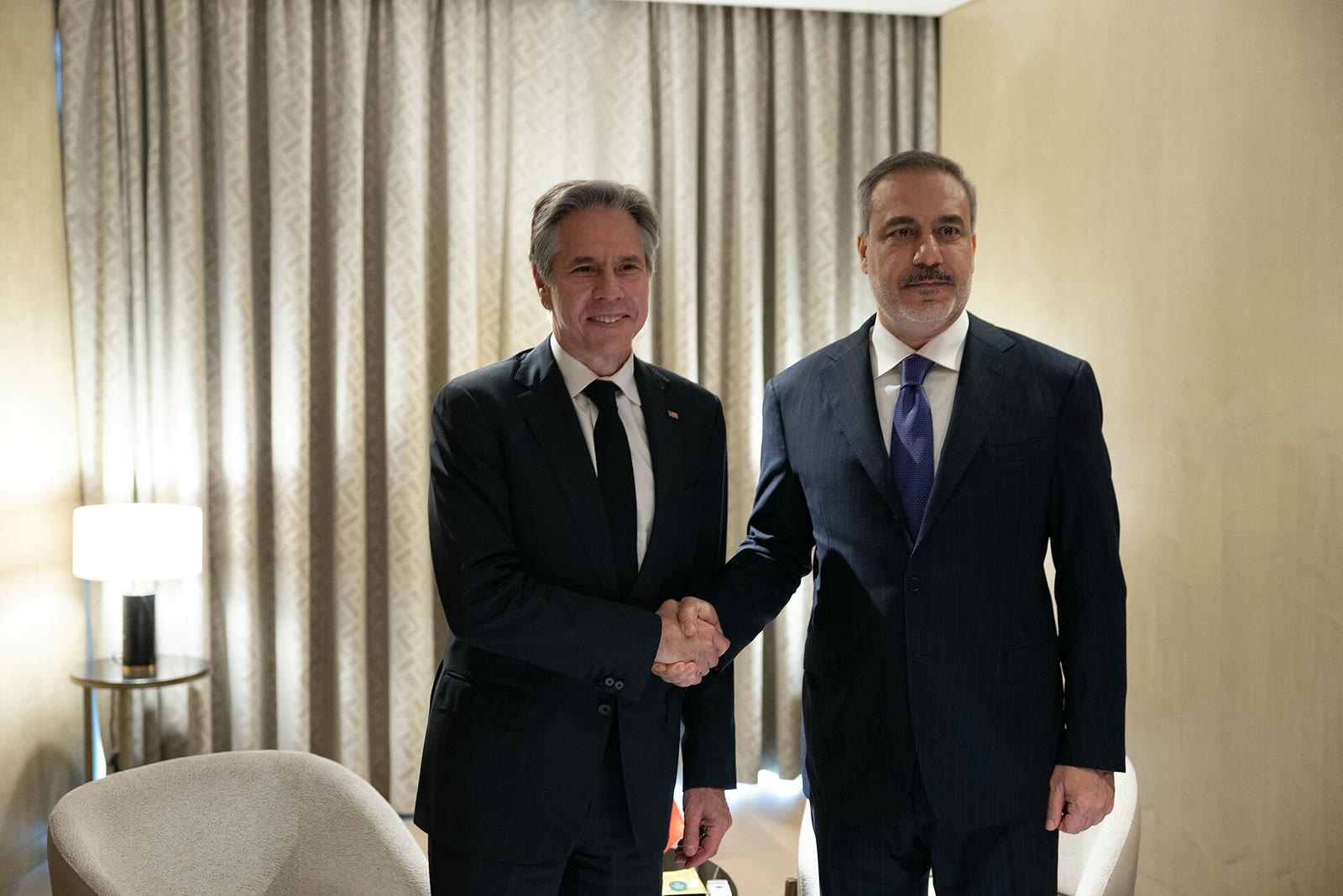 Dışişleri Bakanı Hakan Fidan, Nisan 2024'te Riyad'da (arşiv)