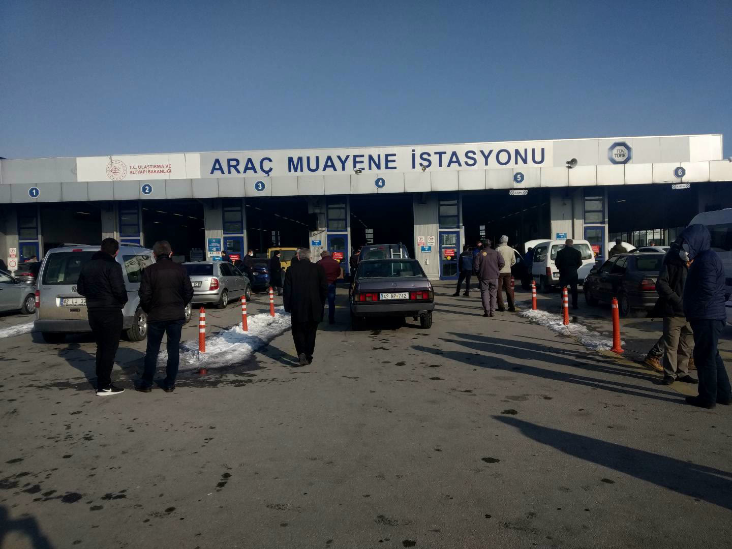 Bir araç muayene istasyonu (arşiv)