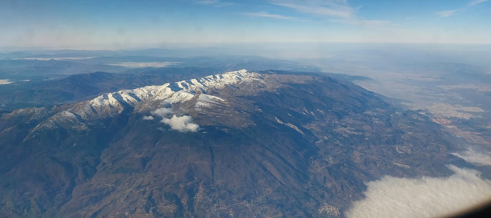 Bursa ve Uludağ’ın havadan görünümü (arşiv)