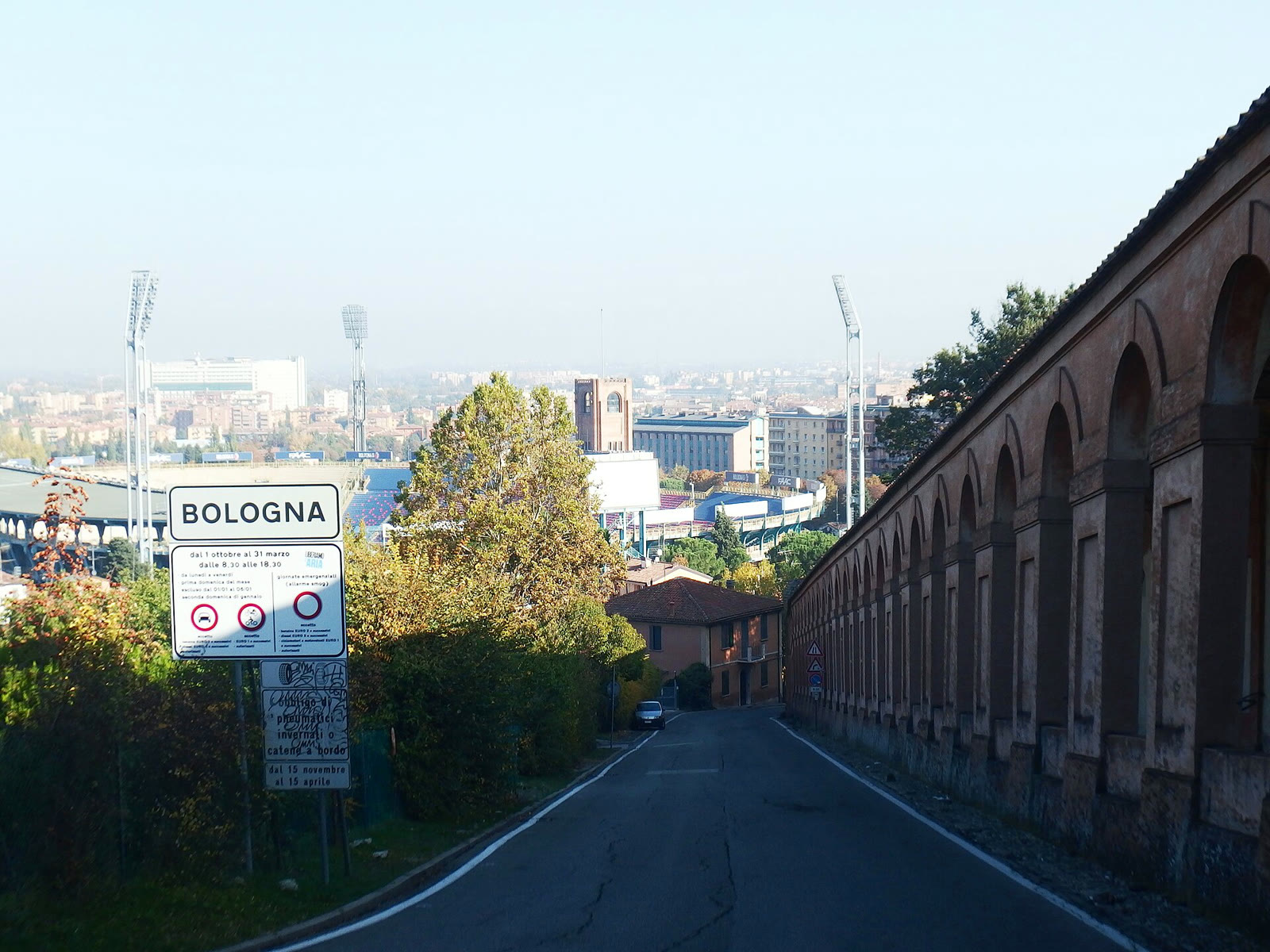 Bologna'daki Renato Dall'Ara Stadı (arşiv)