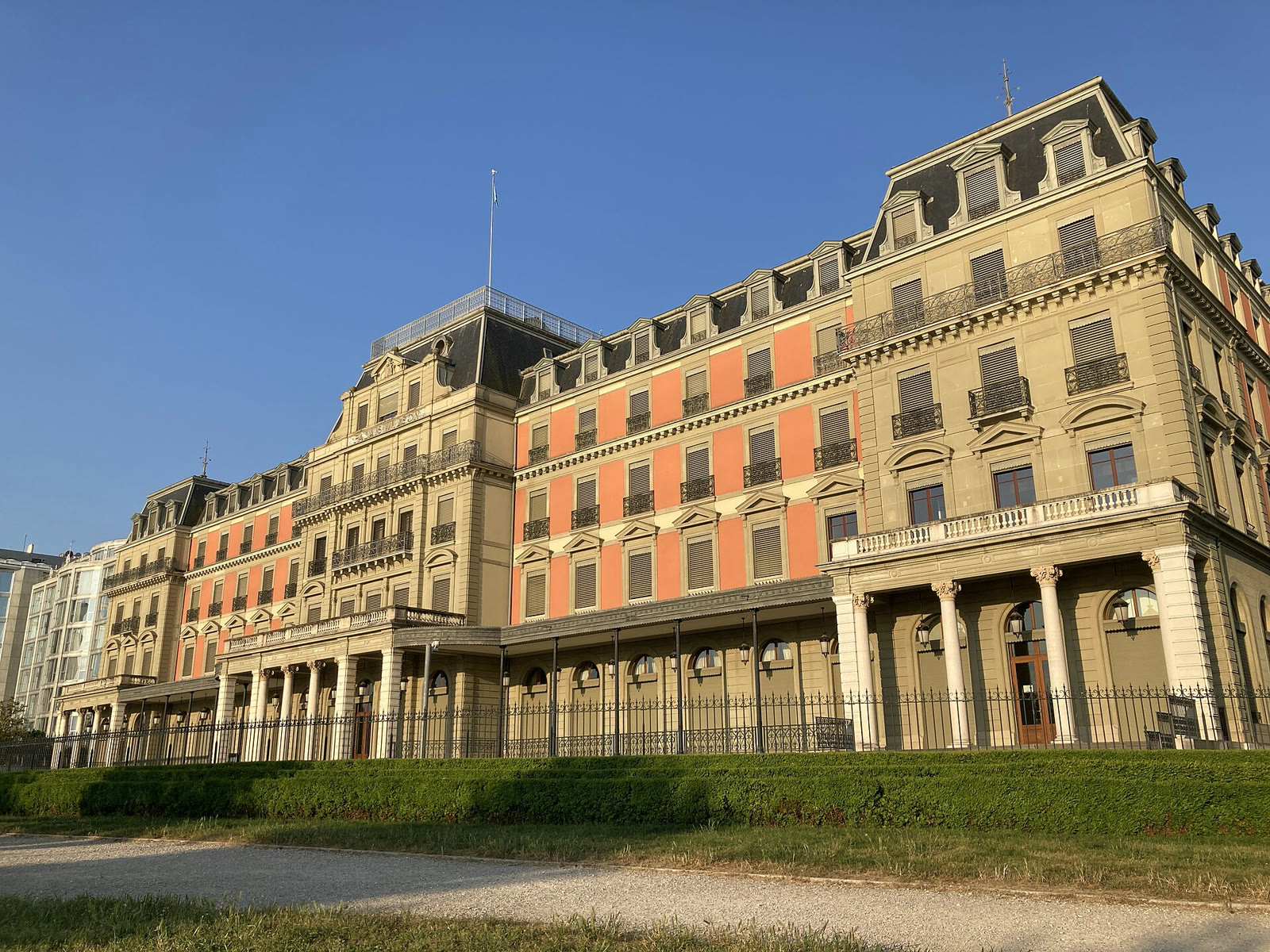 BM İnsan Hakları Yüksek Komiserliğinin Cenevre'deki merkezi Palais Wilson (arşiv)