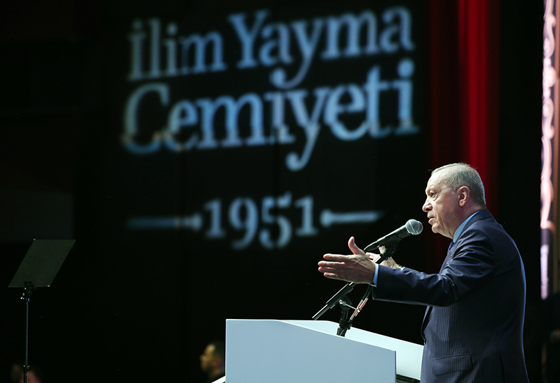 Erdoğan, İstanbul Kongre Merkezi'ndeki programda