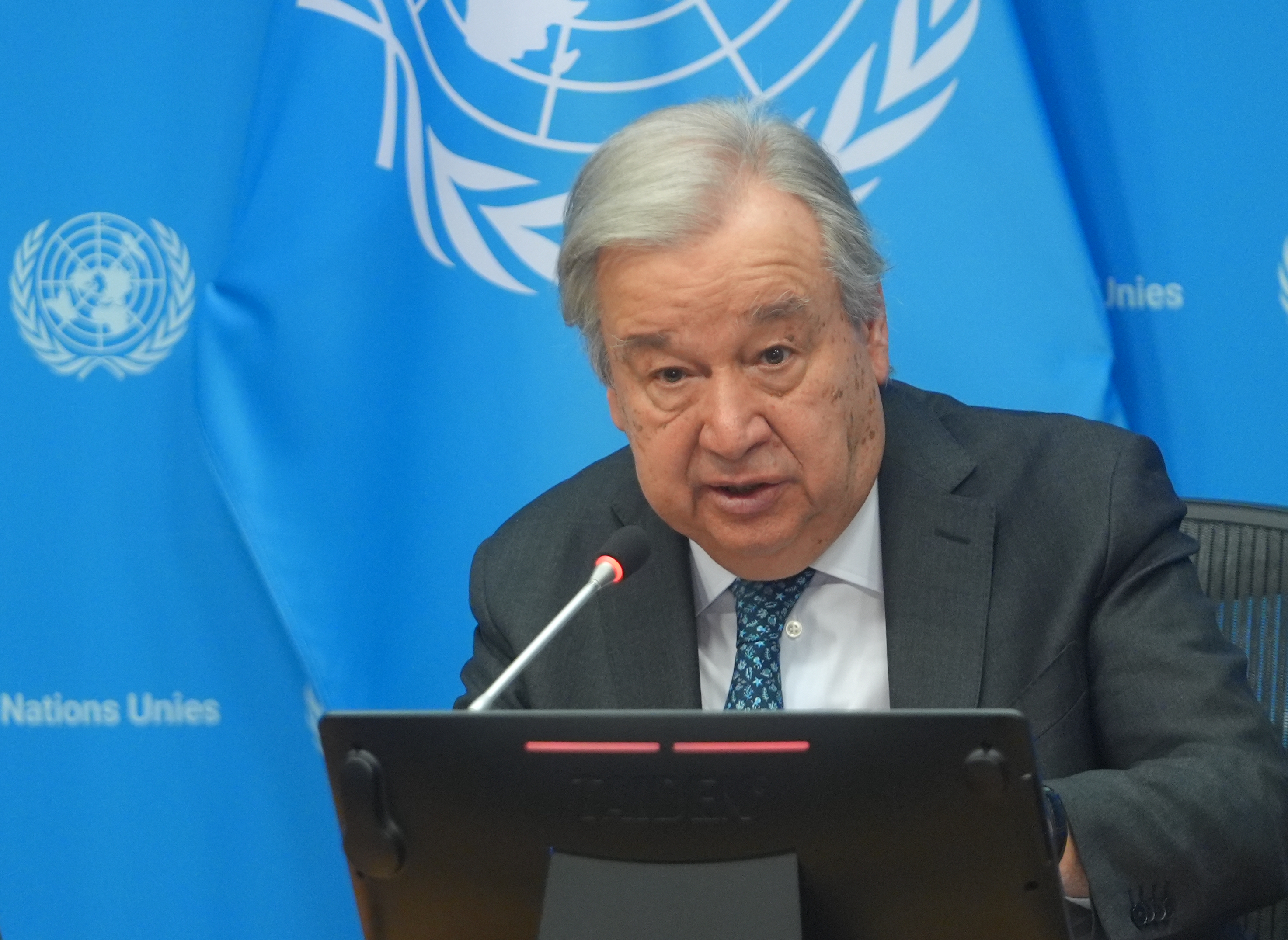 UN Secretary-General Antonio Guterres (archive)