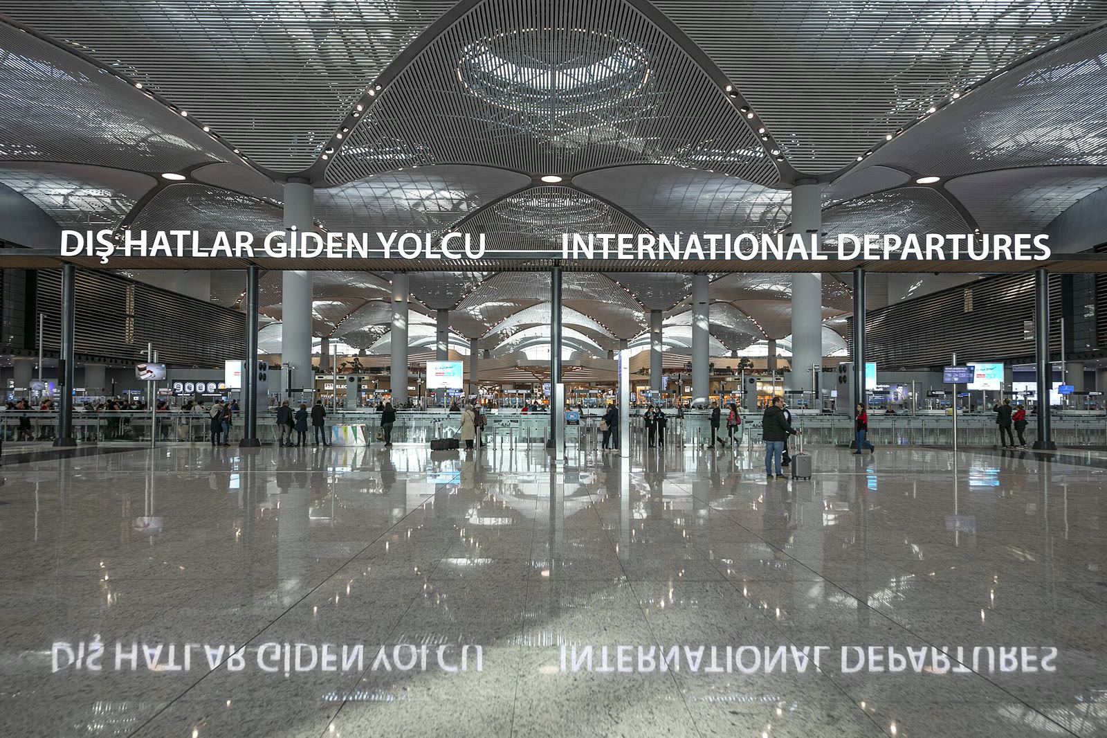 İstanbul Havalimanı dış hatlar gidiş katı