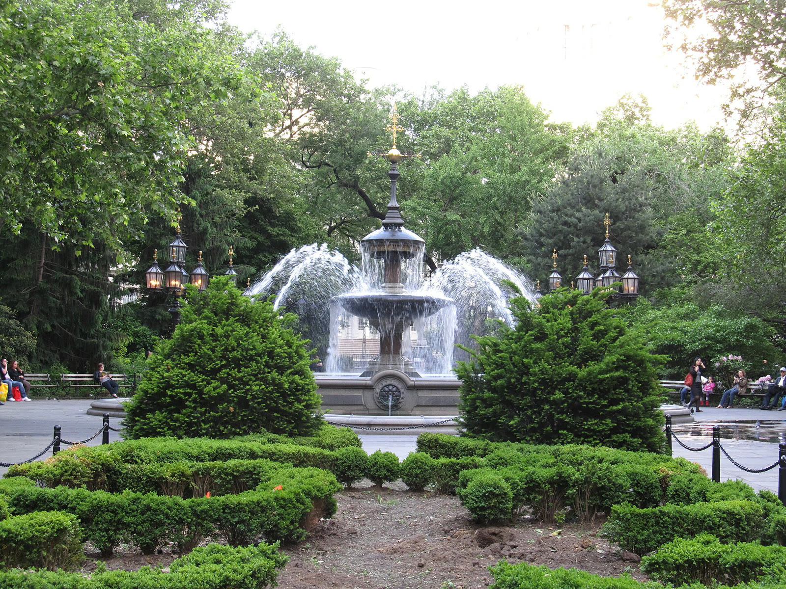 Manhattan'daki City Hall Park (arşiv)