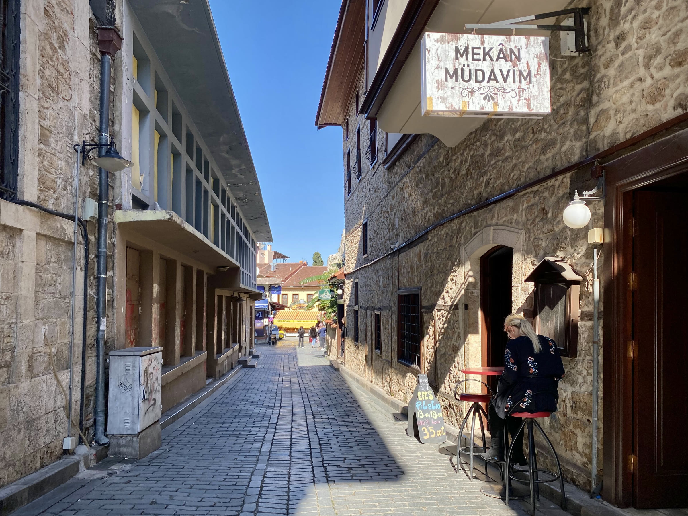 Antalya'nın tarihi Kaleiçi semti (arşiv)