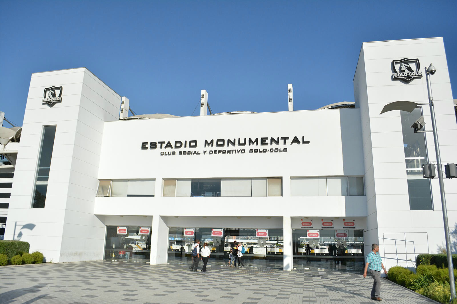 Colo-Colo’nun iç sahası Estadio Monumental