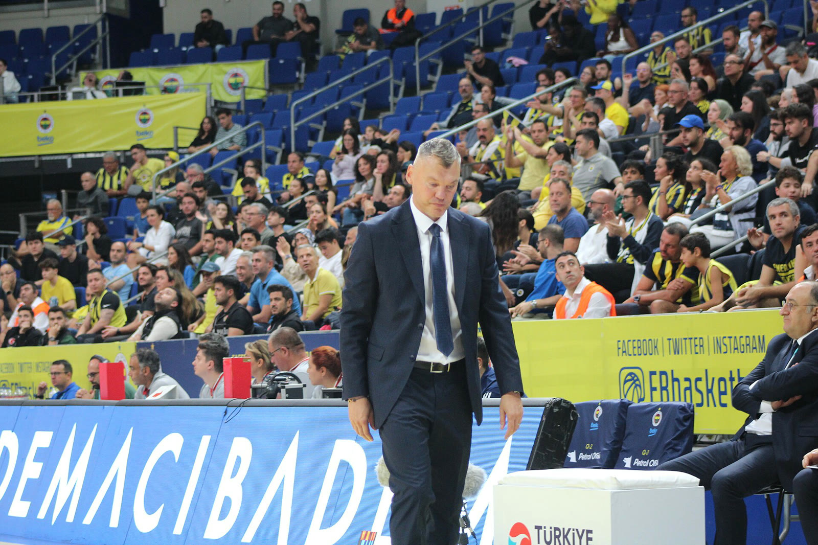 Fenerbahçe Başantrenörü Sarunas Jasikevicius (arşiv)