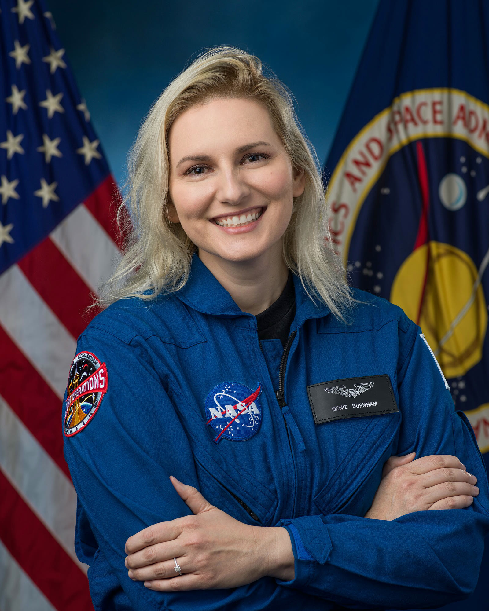 NASA astronotu Deniz Burnham (arşiv)