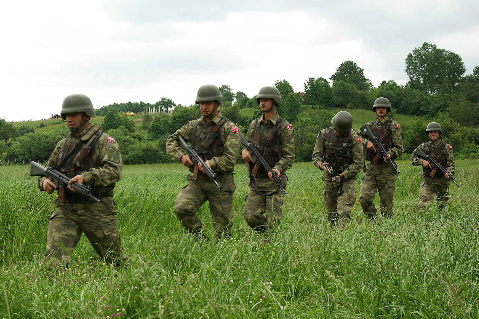 Turkish troops serving in KFOR (archive)