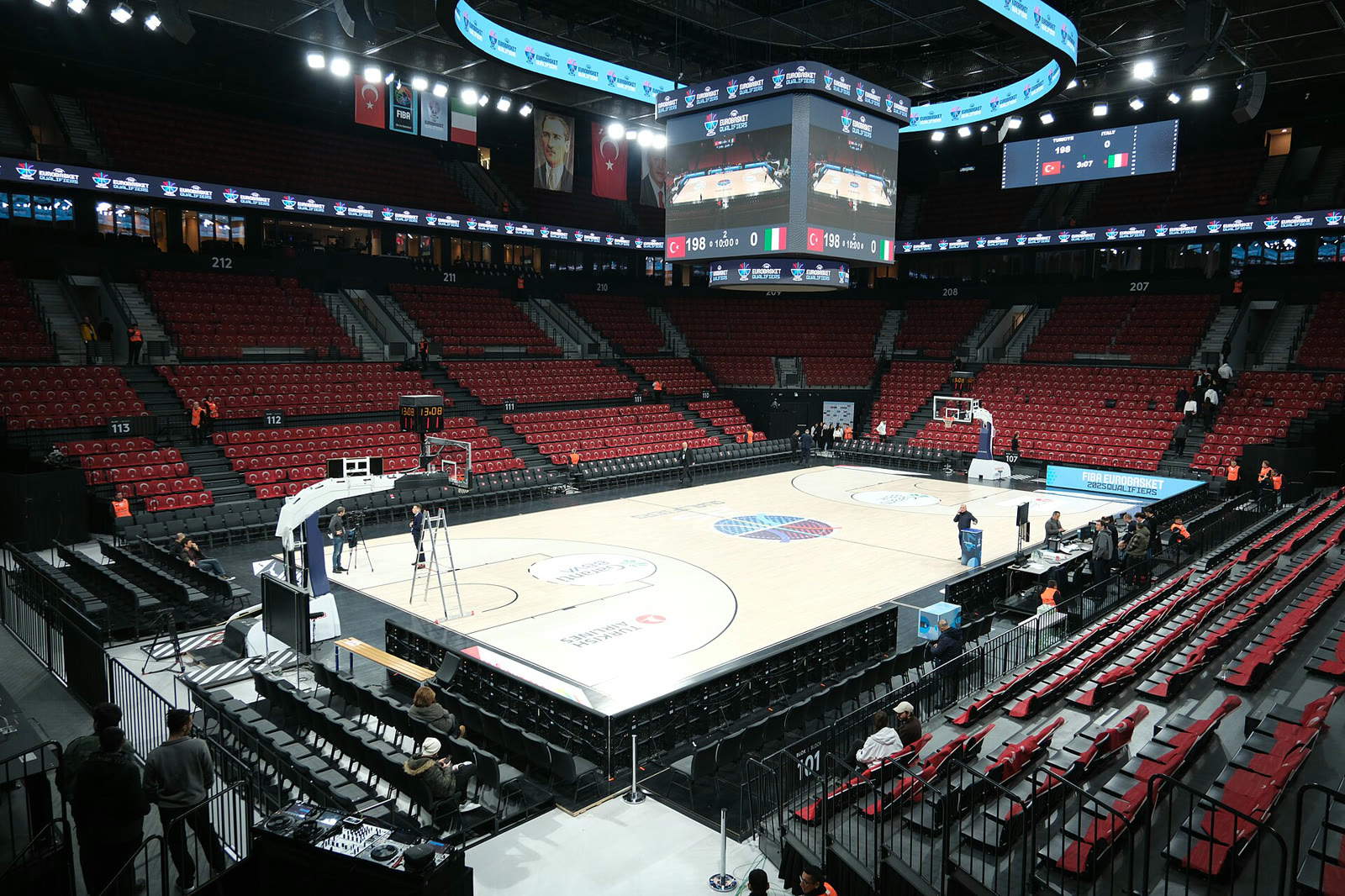 Beşiktaş'ın maçlarını oynadığı Basketbol Gelişim Merkezi (arşiv)