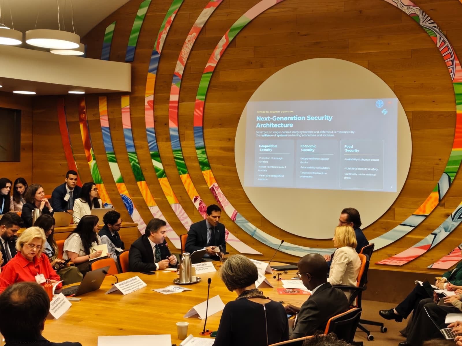 A session of FAO's Committee on World Food Security