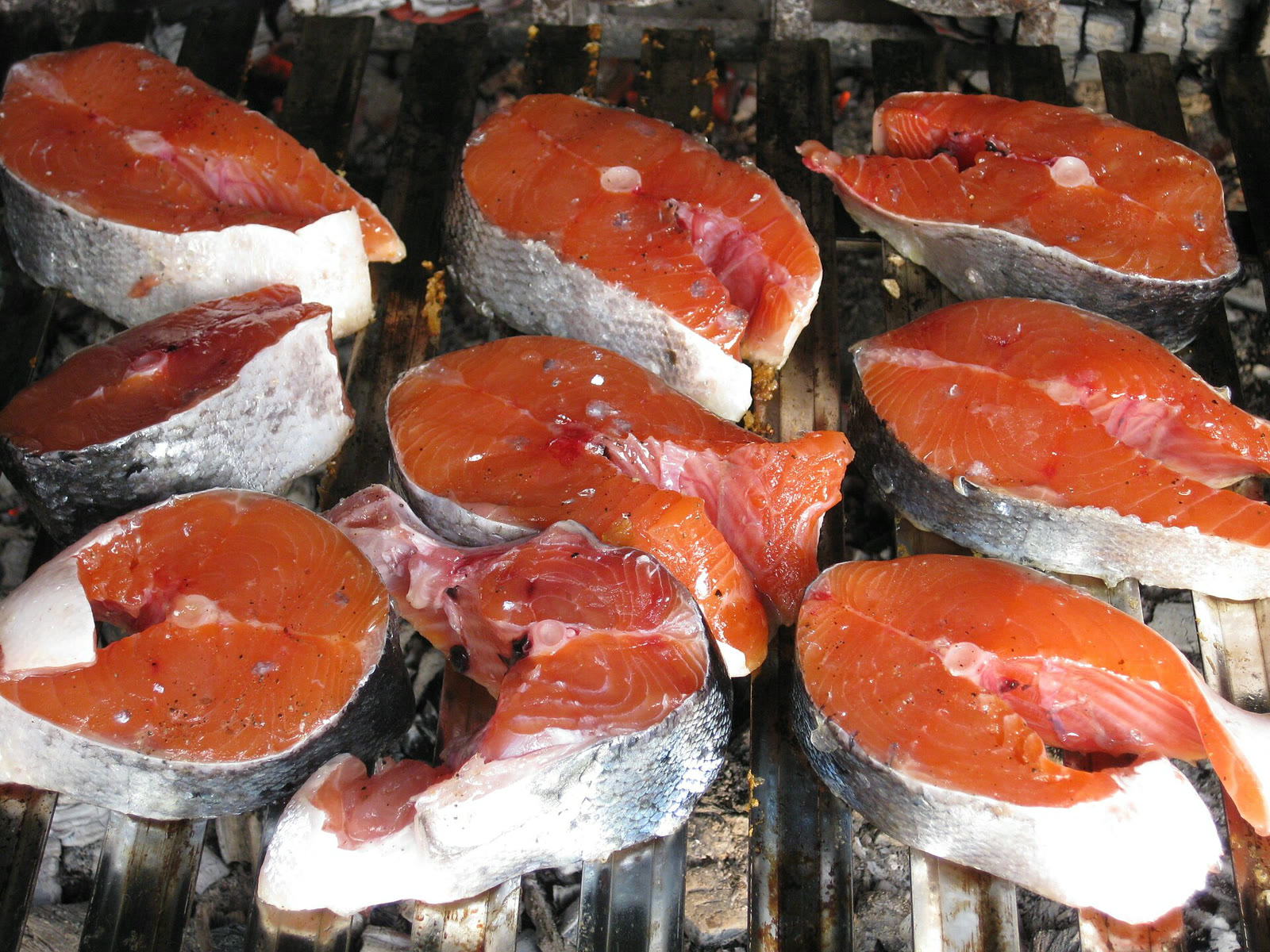 Somon filetoları (temsili)