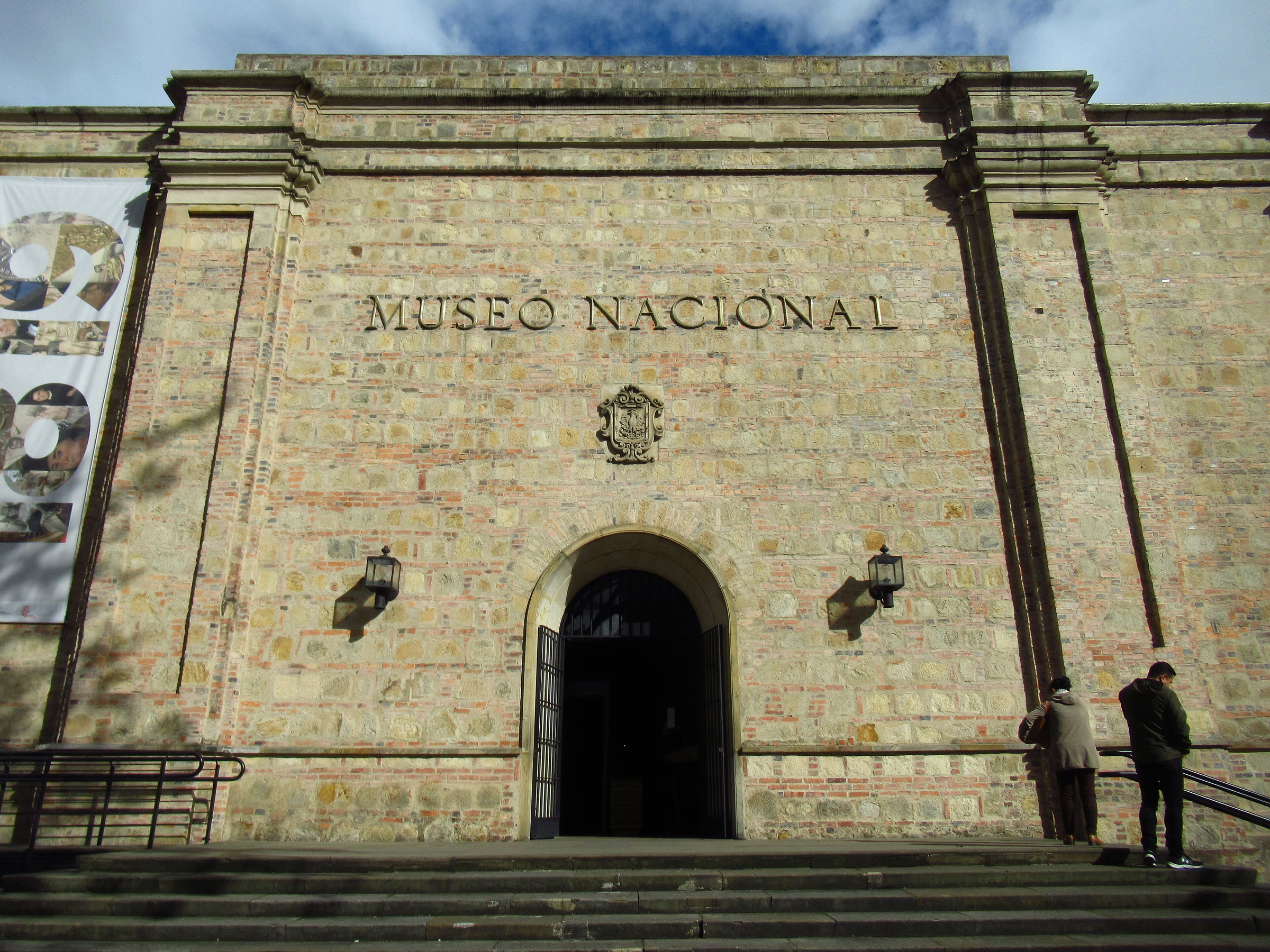 The main entrance of the National Museum of Colombia in Bogotá