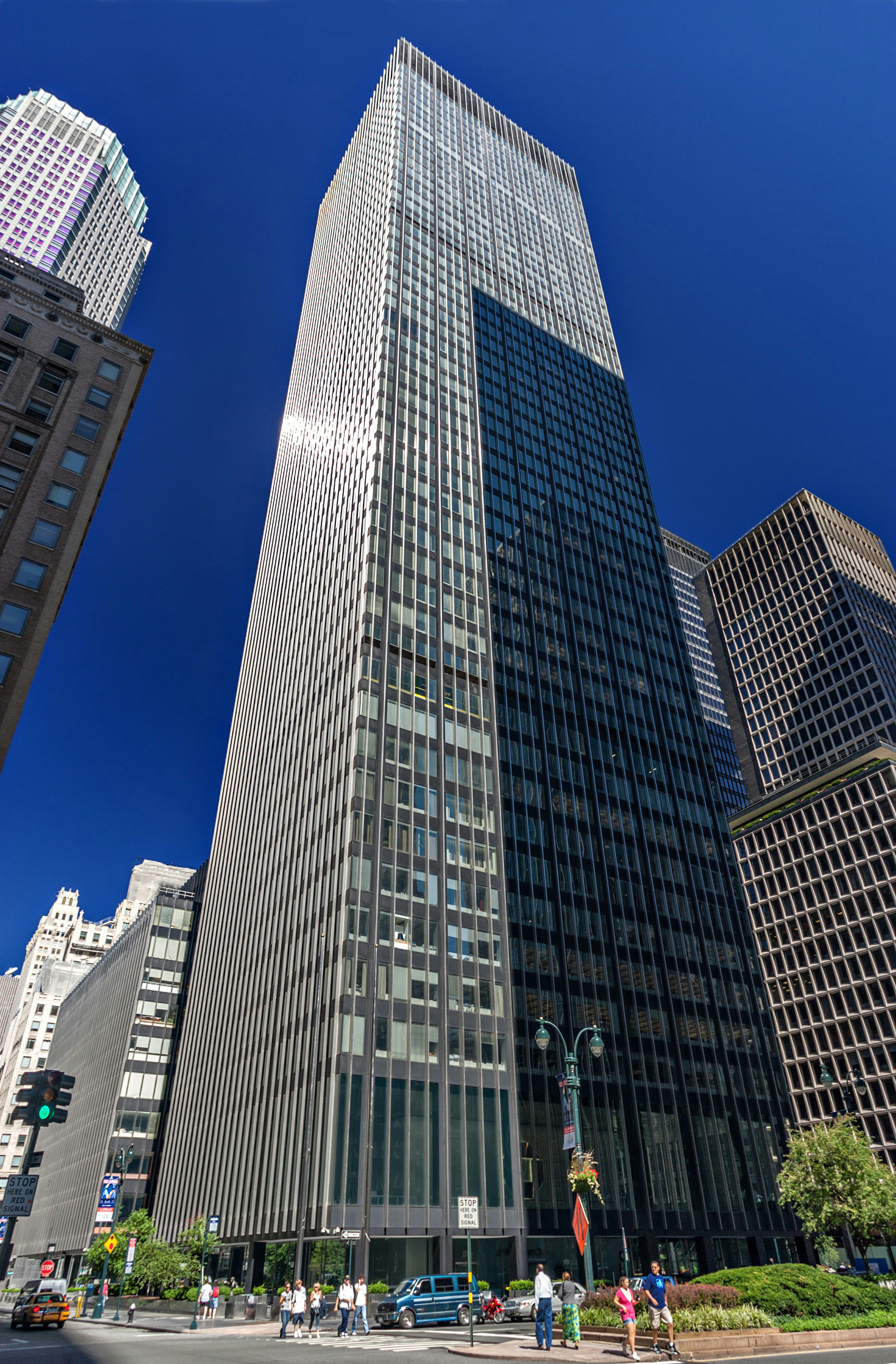 Former headquarters of JPMorgan Chase in New York