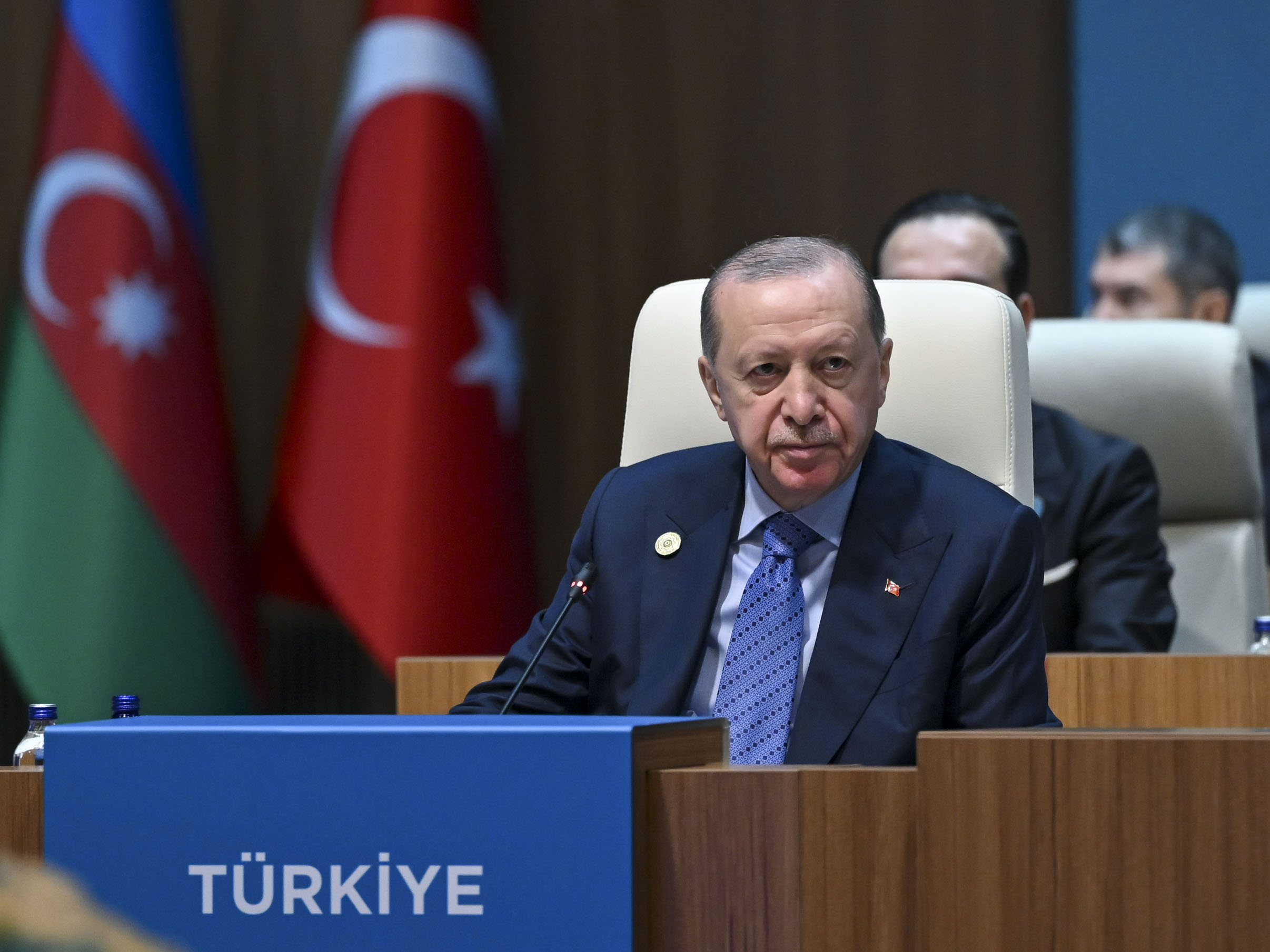 Cumhurbaşkanı Erdoğan, TDT 13. Zirvesi Devlet Başkanları Konseyi Toplantısı'nda