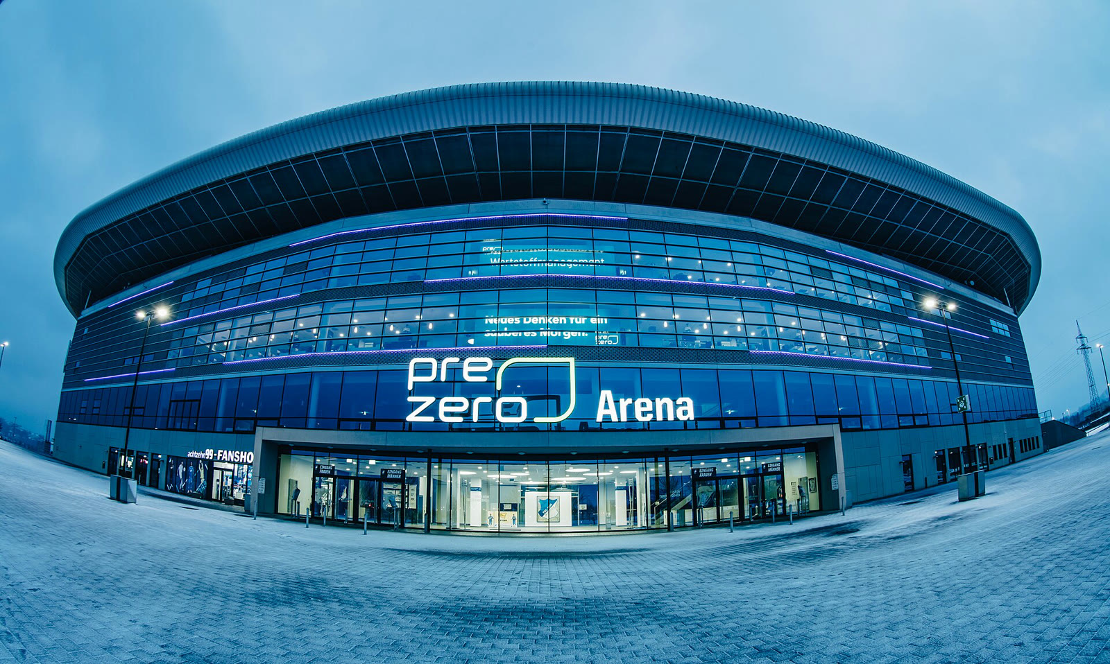 Стадион «Хоффенхайма» «Райн-Неккар-Арена» (PreZero Arena)