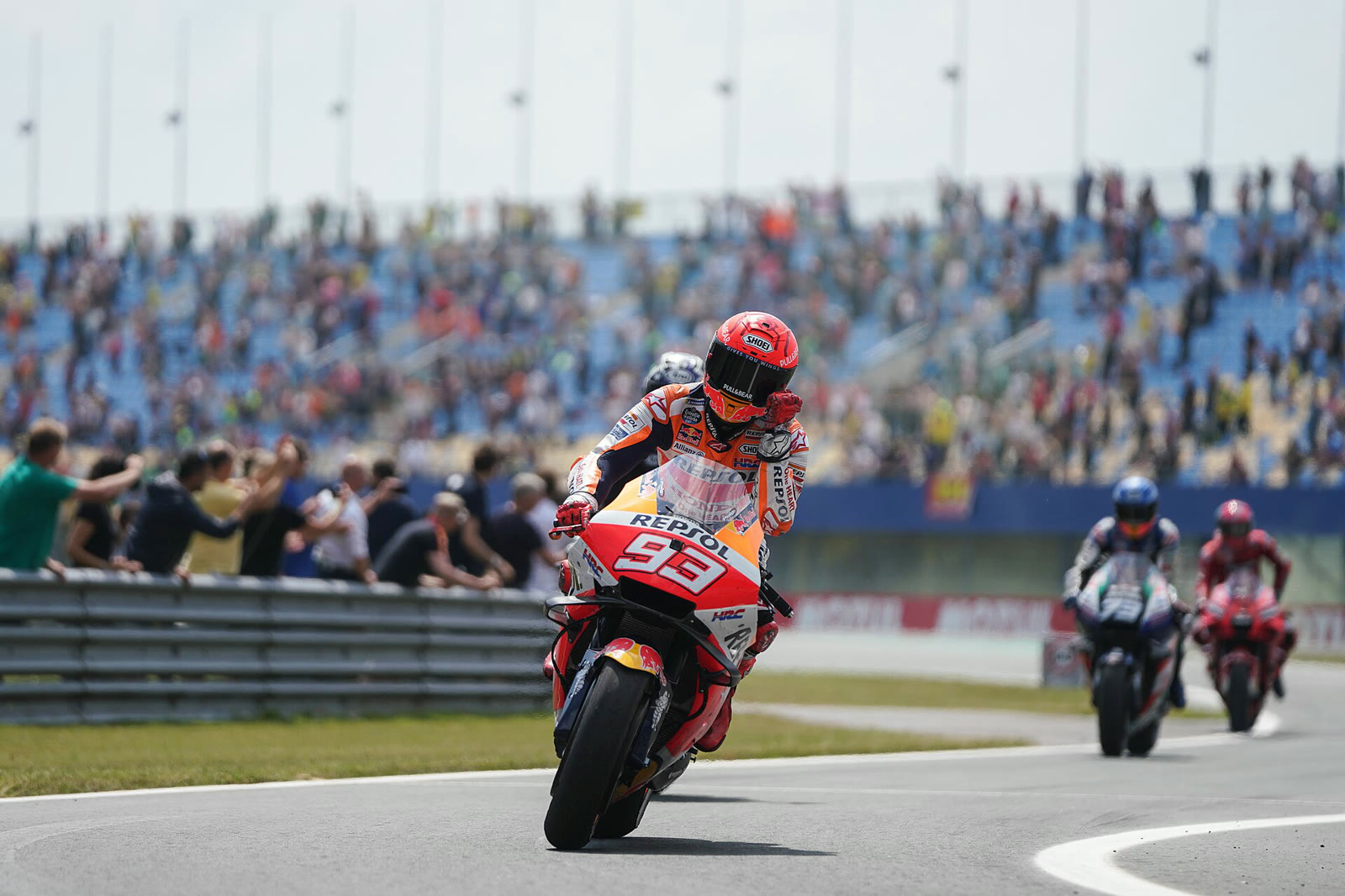 Marc Marquez (93), 2021 Hollanda Grand Prix'sinde (arşiv)