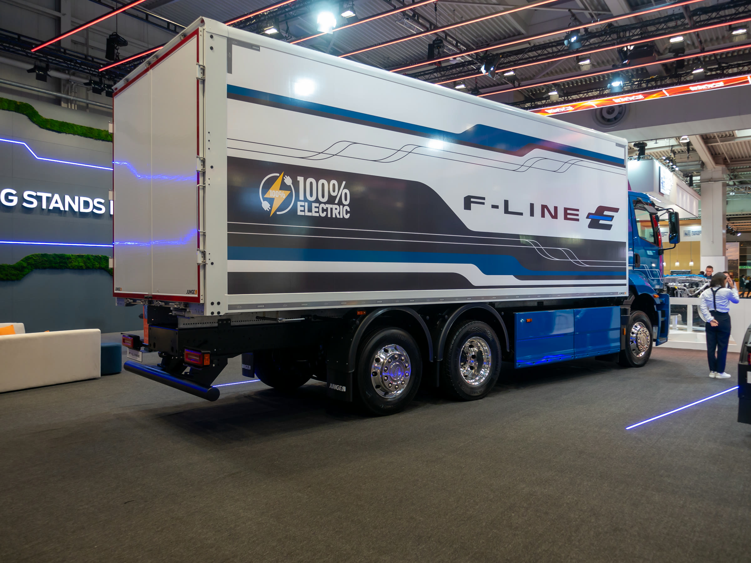 Ford Otosan's electric heavy commercial vehicle F-Line E at the IAA trade fair in Hannover (archive)