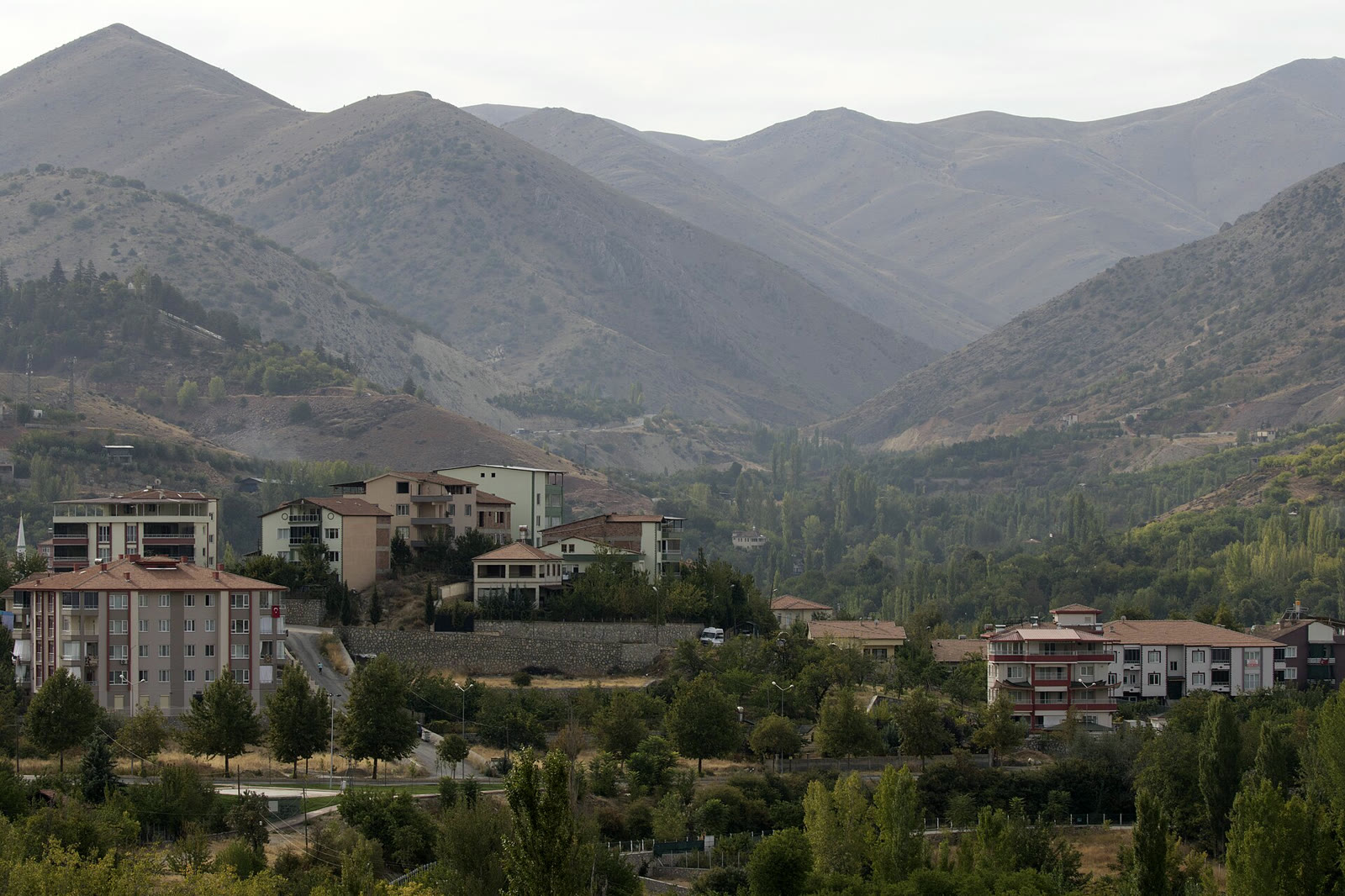 Yeşilyurt ve çevresindeki dağlar (arşiv)