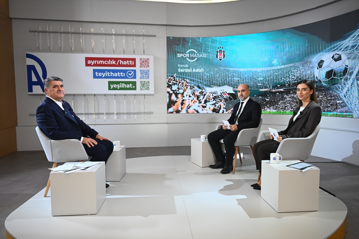 Serdal Adalı, AA Spor Masası'nda soruları yanıtladı