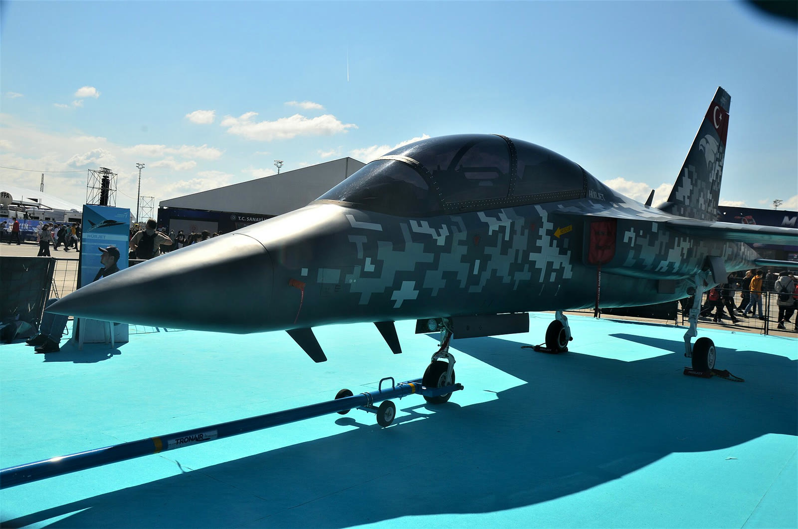TEKNOFEST'te sergilenen HÜRJET (arşiv)