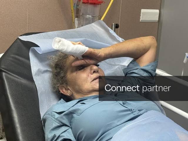 مصورة واشنطن بوست هايدي ليفين في المستشفى بعد الاعتداء