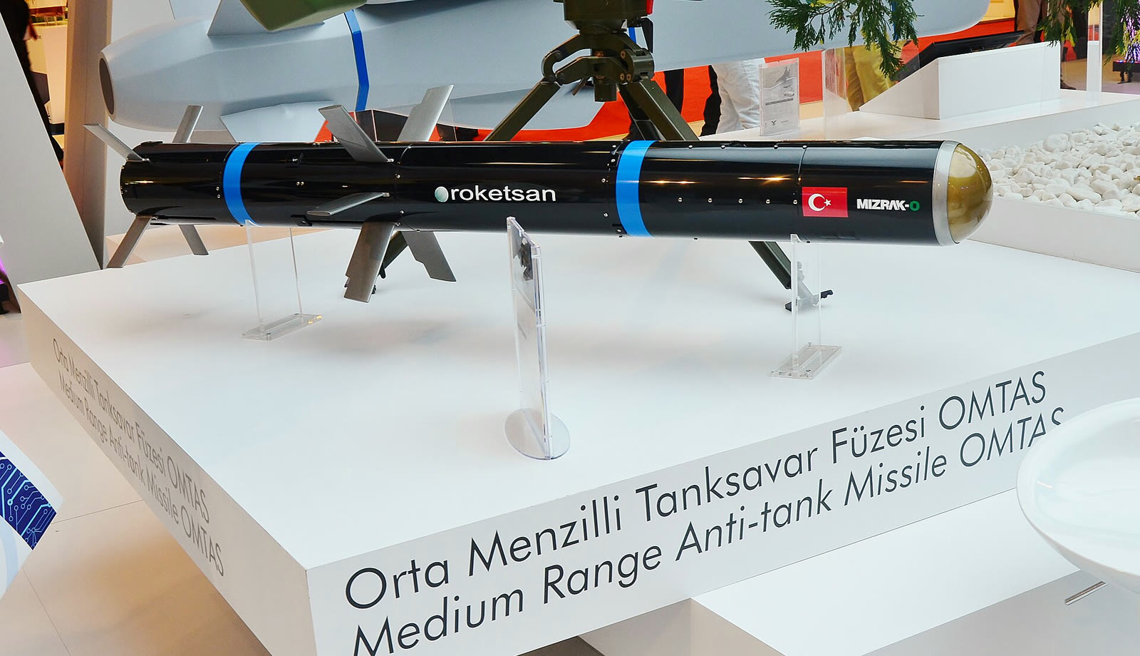 ROKETSAN'ın orta menzilli tanksavar füzesi OMTAS (arşiv)