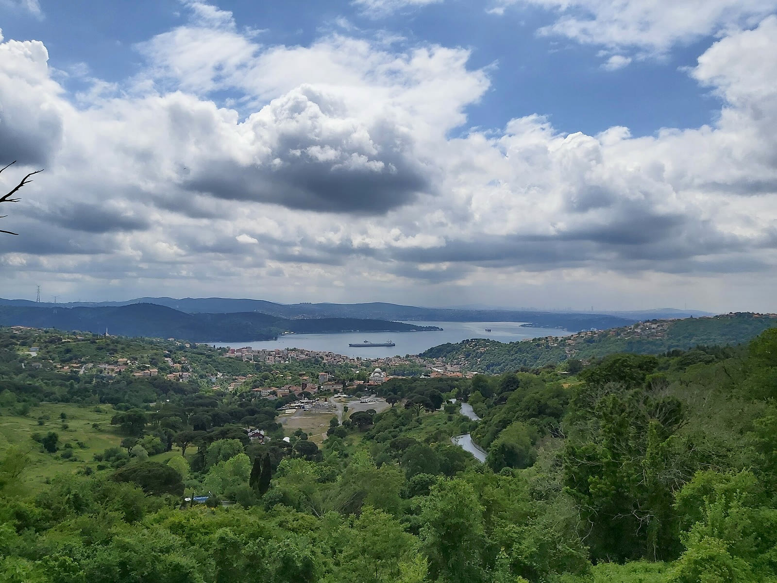 The Bosphorus under cloudy skies (file photo)