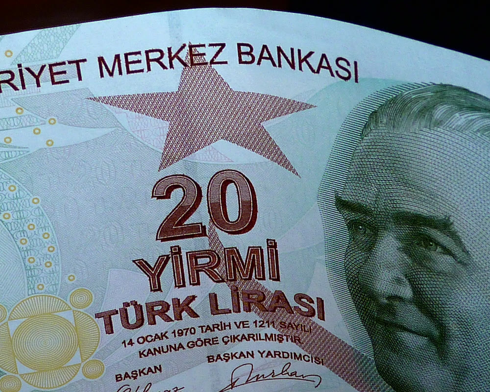 Türk lirası banknotu (arşiv)