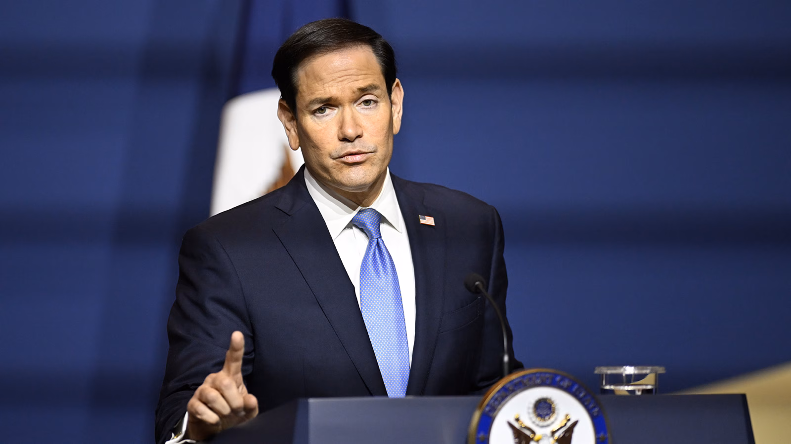 ABD Dışişleri Bakanı Marco Rubio, Atlanta'daki basın toplantısında