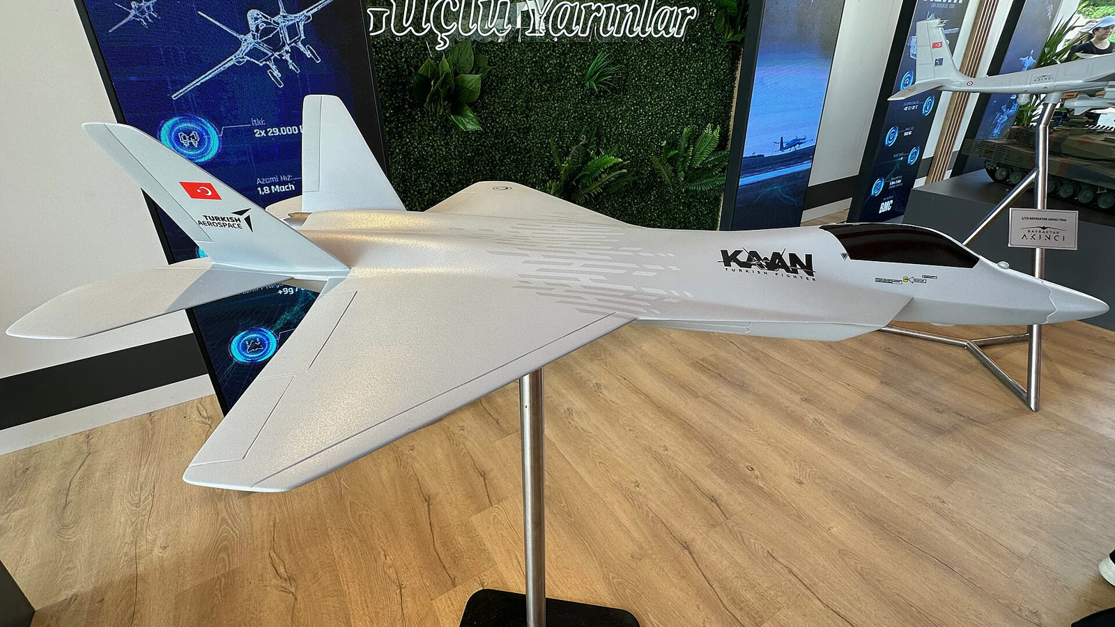 KAAN'ın ölçekli modeli (arşiv)