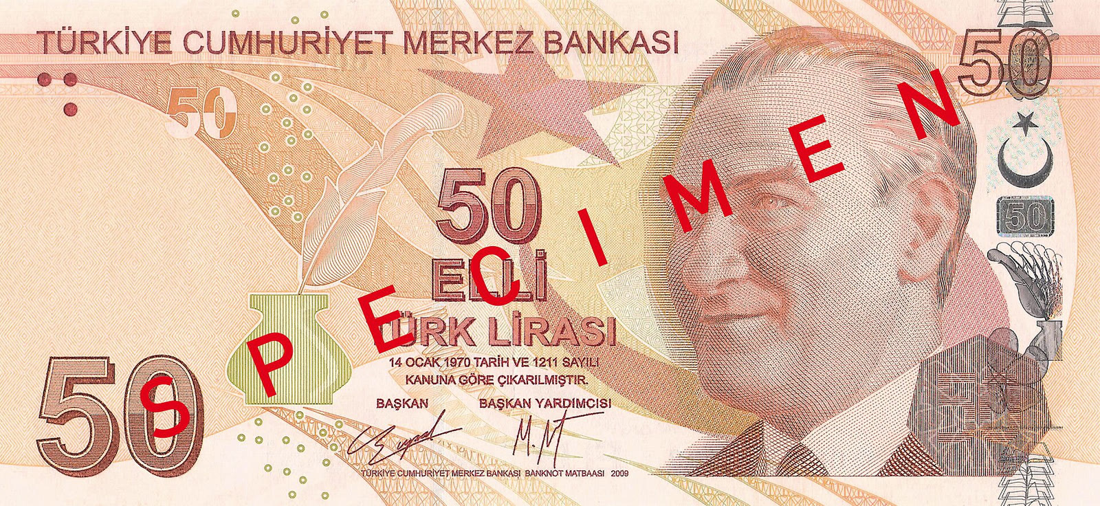 50 Türk lirası banknotu (arşiv)