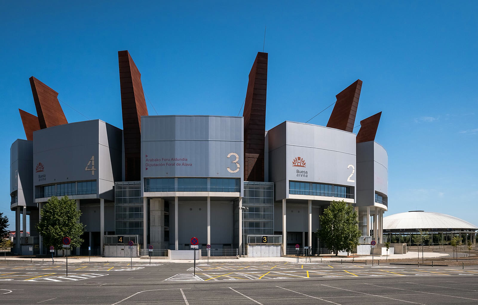Baskonia'nın iç sahası Vitoria'daki Buesa Arena (arşiv)