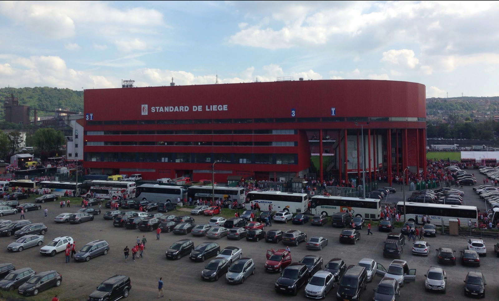 Belçika'nın Liège kentindeki Maurice Dufrasne (Sclessin) Stadı (arşiv)