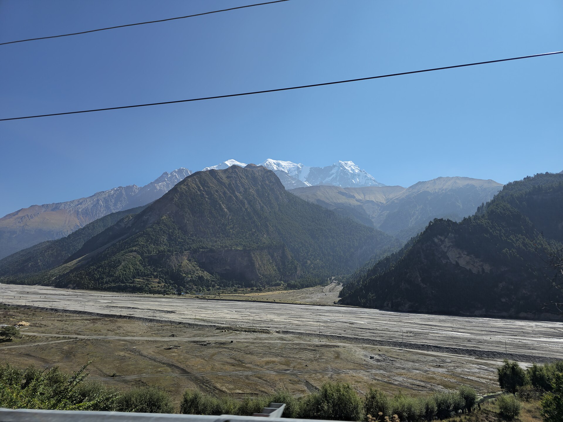 Marpha yakınlarında Kali Gandaki Nehri (arşiv)