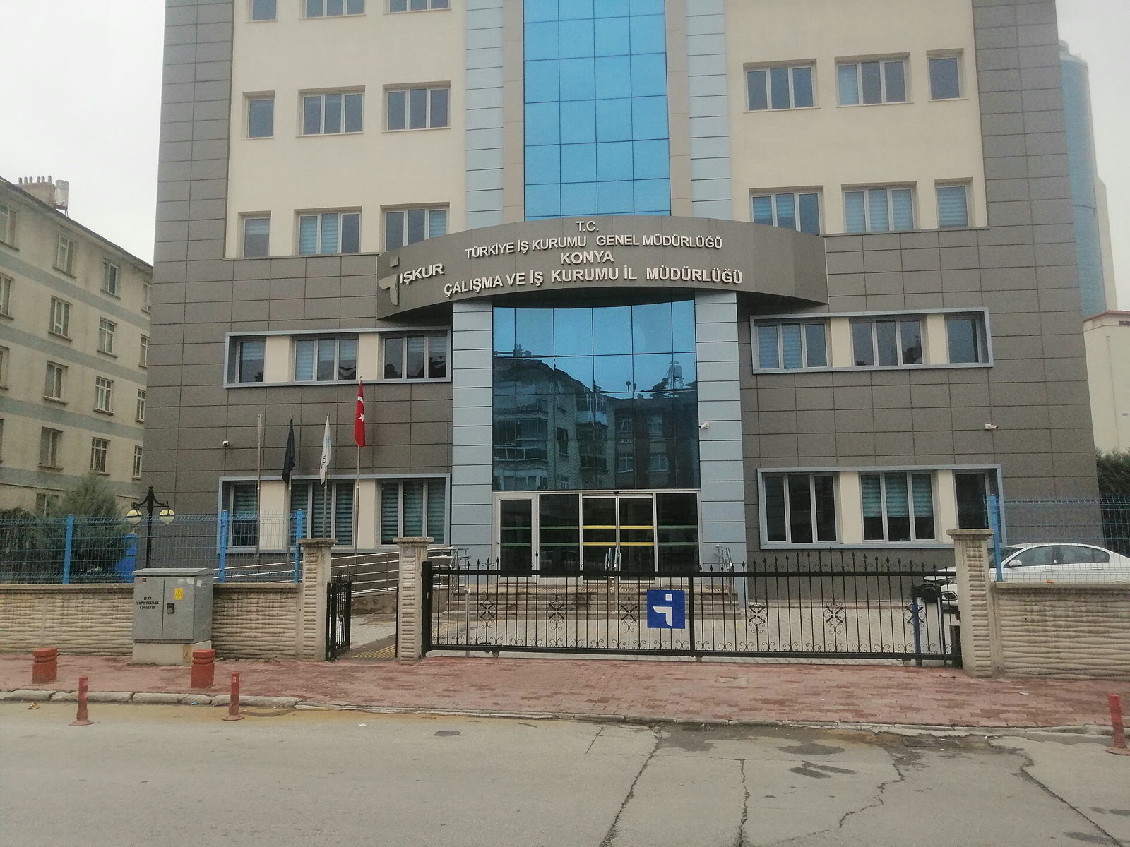 Konya Çalışma ve İş Kurumu İl Müdürlüğü binası (2024, arşiv)