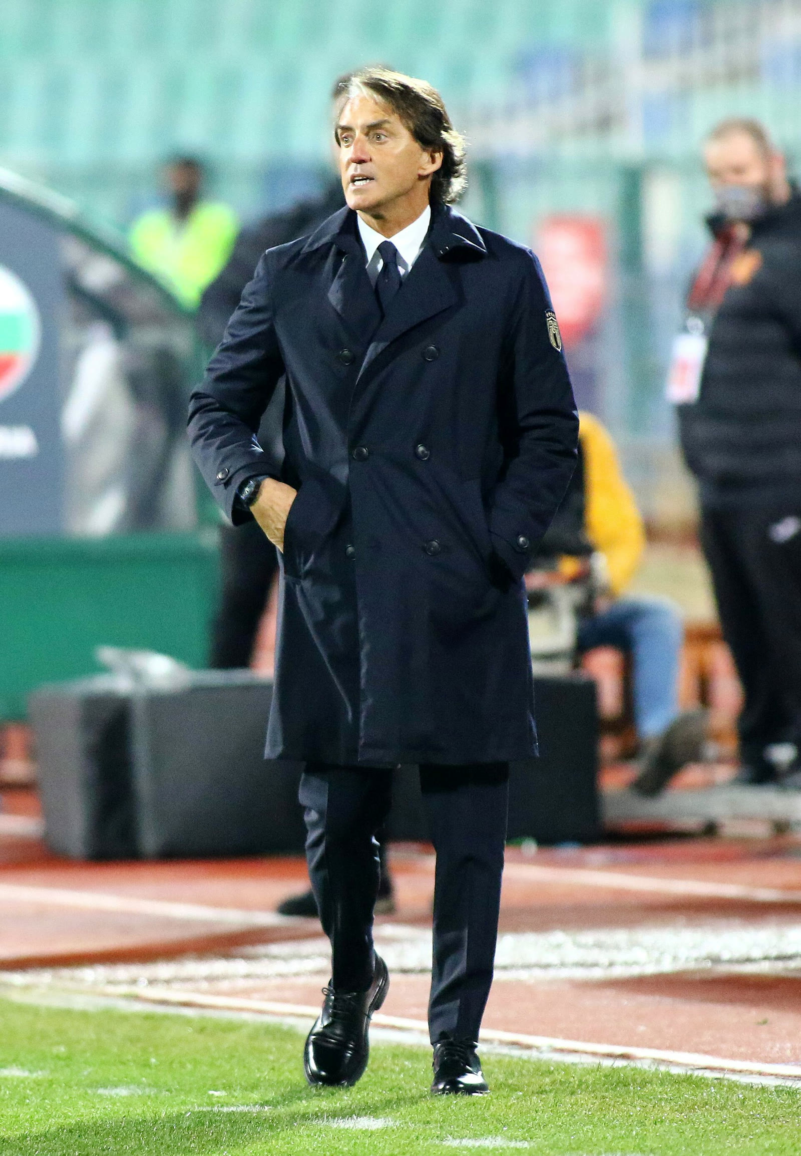 İtalya Teknik Direktörü Roberto Mancini (arşiv)