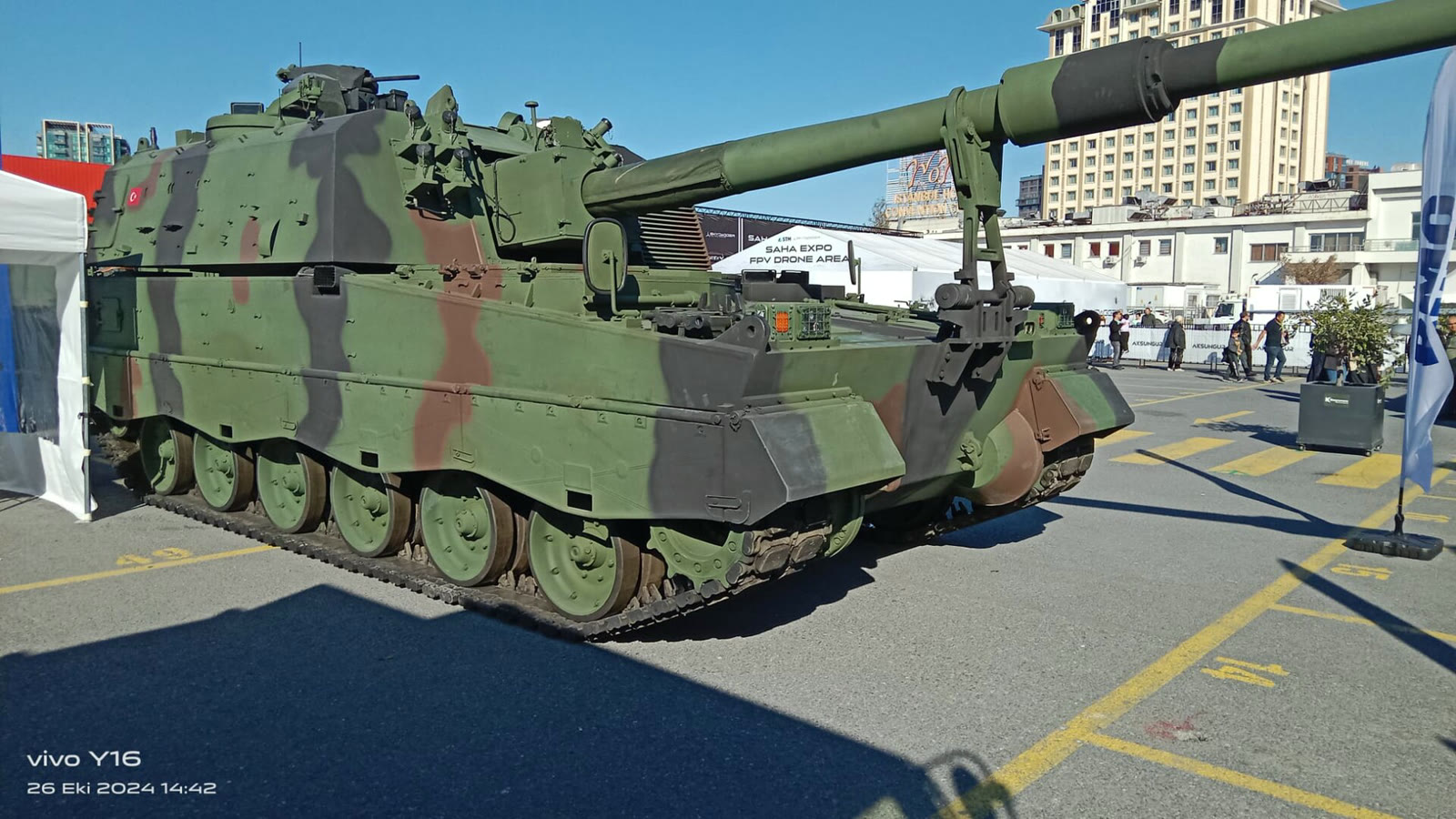 SAHA Expo'da sergilenen Fırtına obüsü (arşiv)