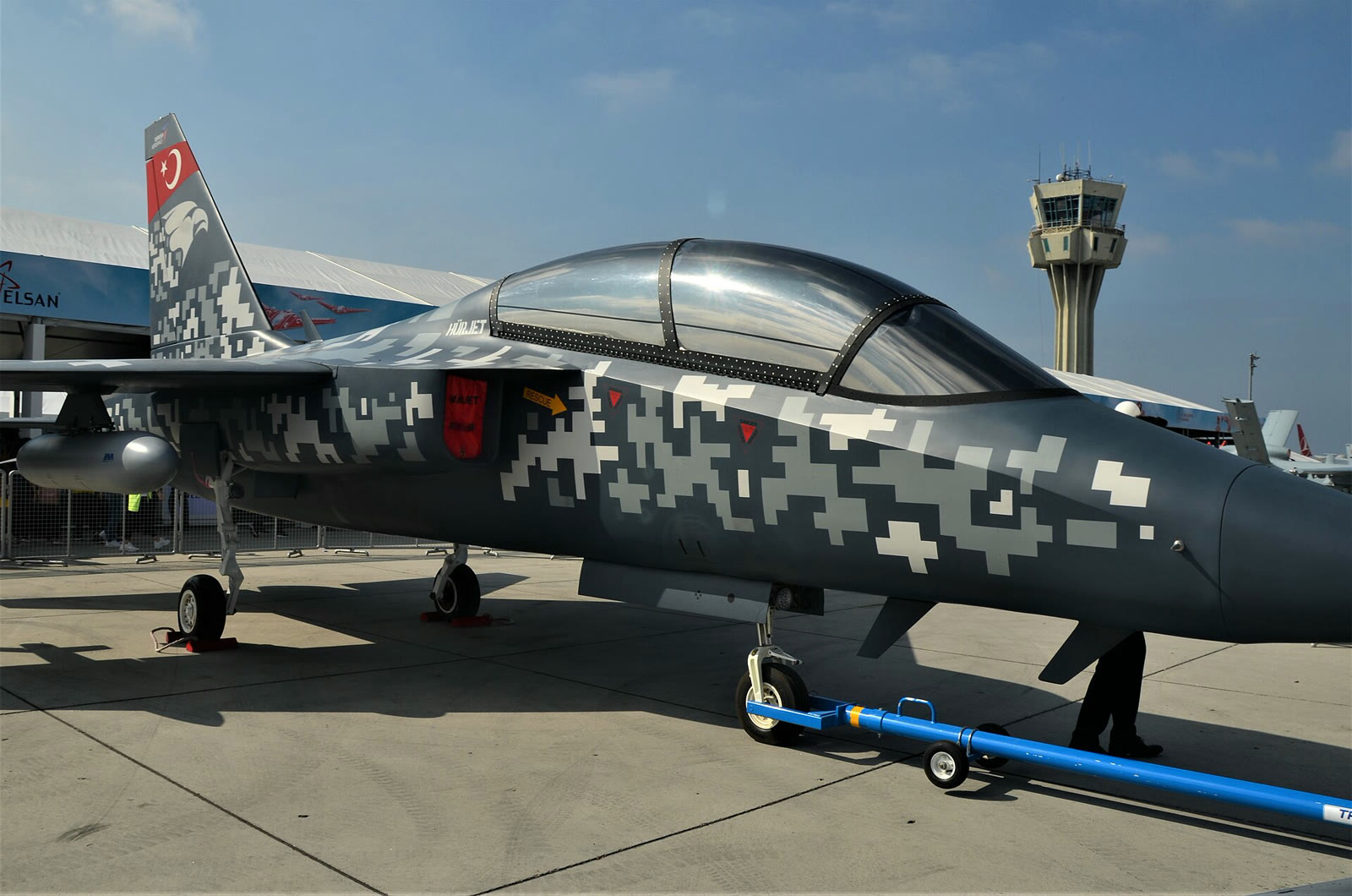 TUSAŞ’s HÜRJET jet trainer (file photo)
