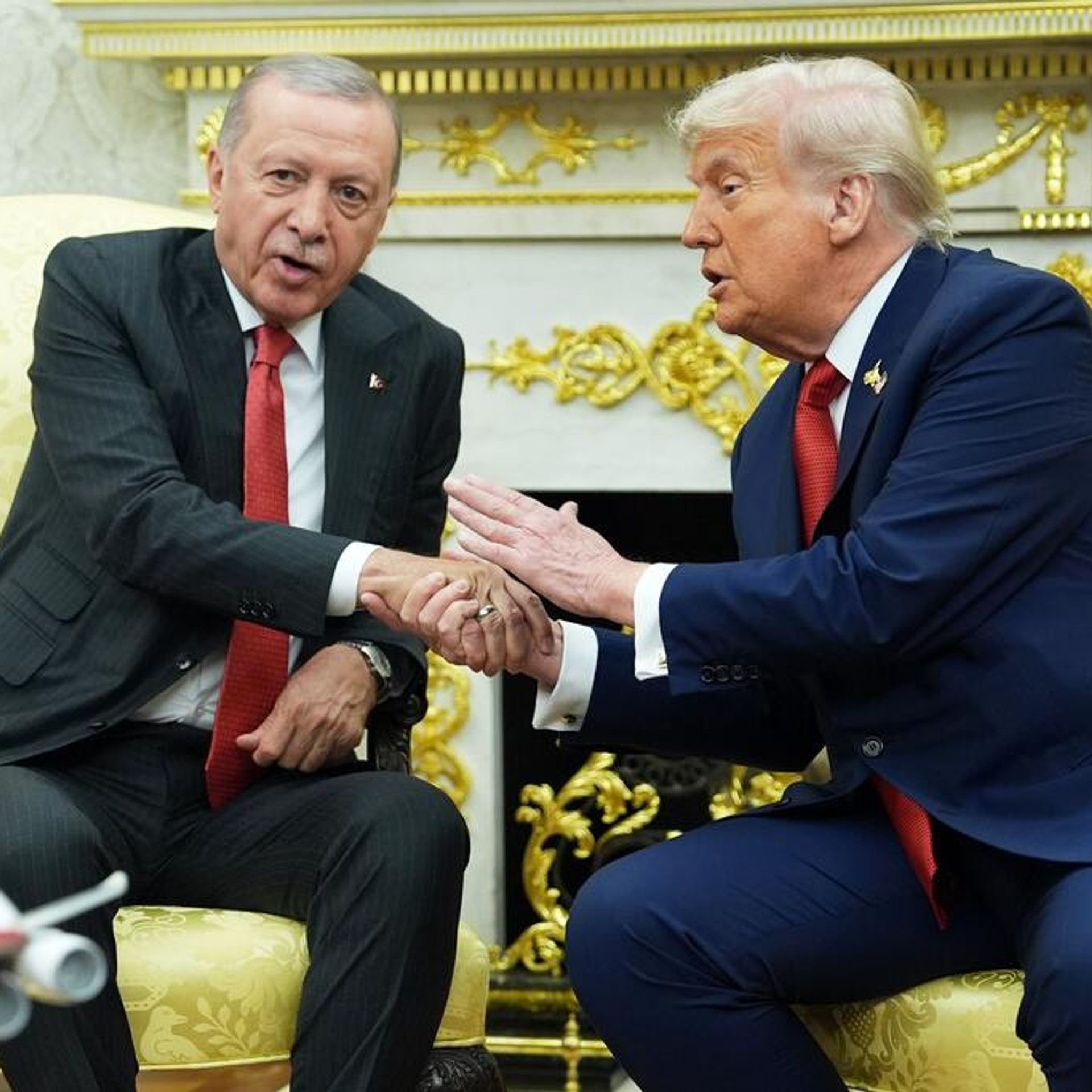 Cumhurbaşkanı Erdoğan ve ABD Başkanı Trump Beyaz Saray'da (arşiv)